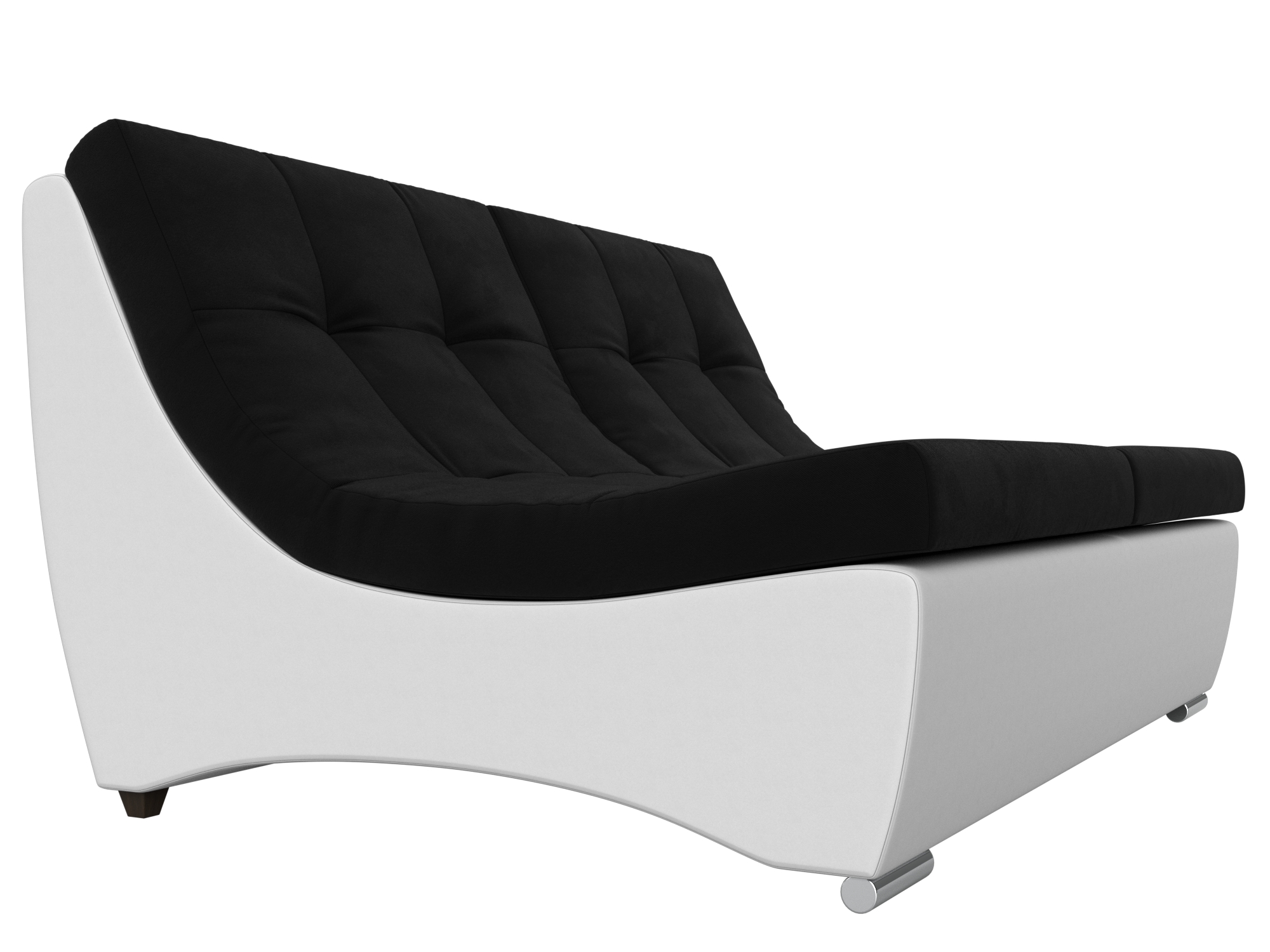 Модуль Монреаль диван (Черный\Белый)