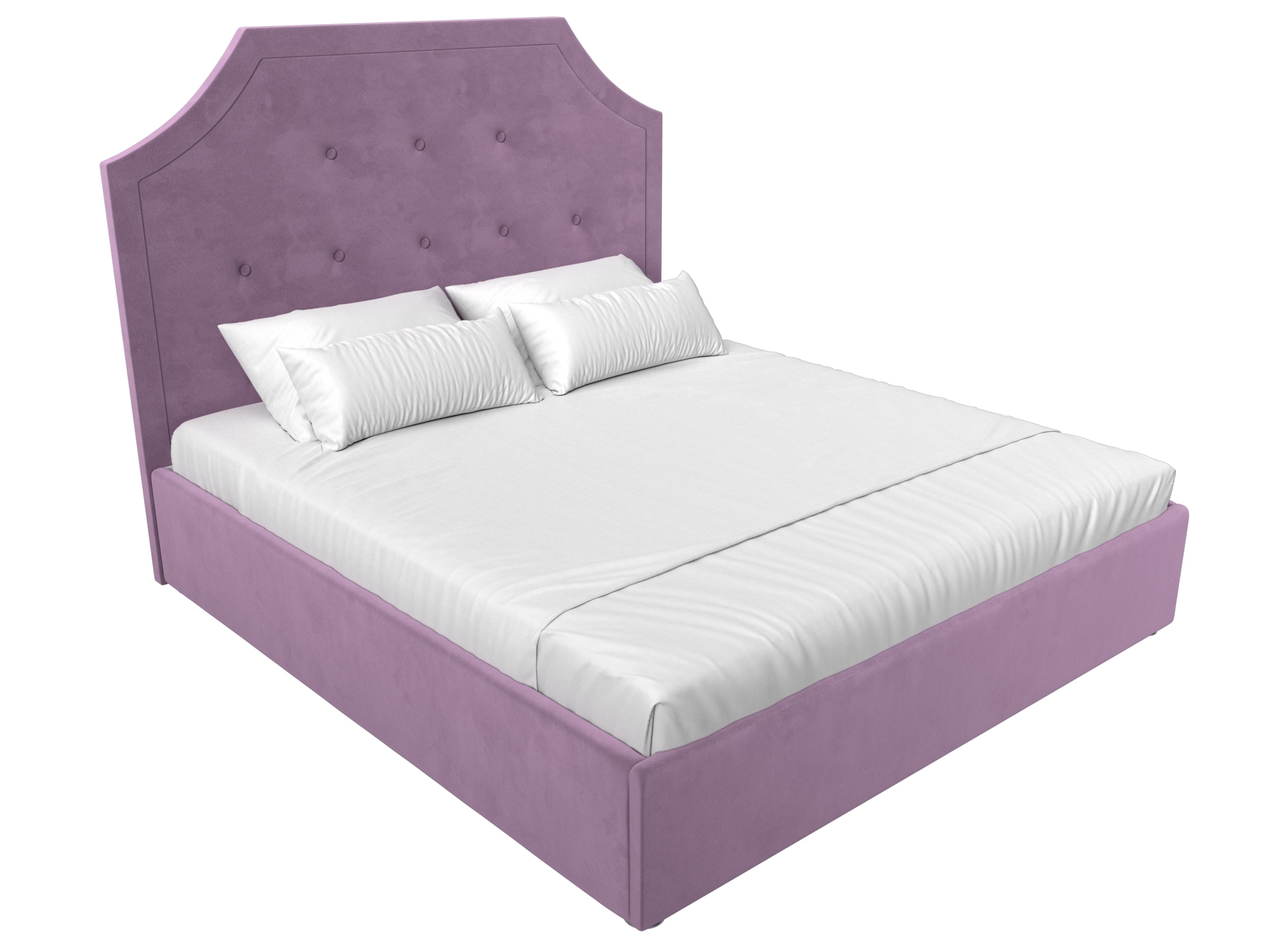 Интерьерная кровать Кантри 160 (Сиреневый)