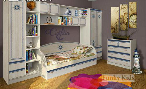 Мебель для детей и подростков Капитан, комната №4