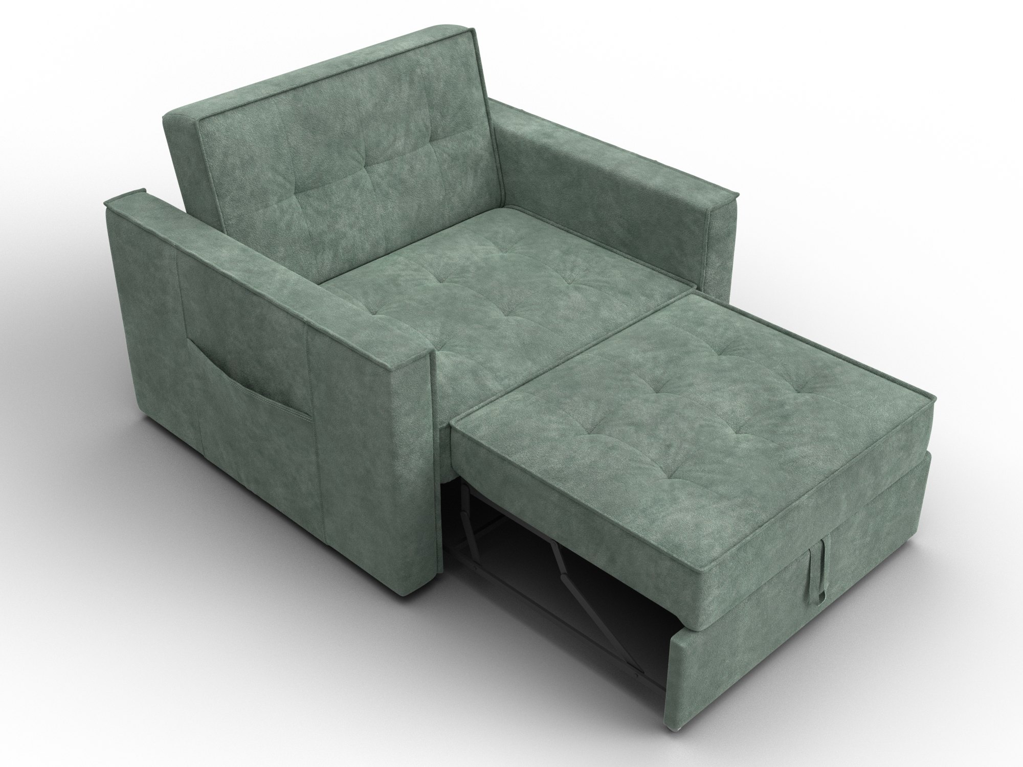 Кресло-кровать Лига-104 (80) ( BRUT 08 зеленый )