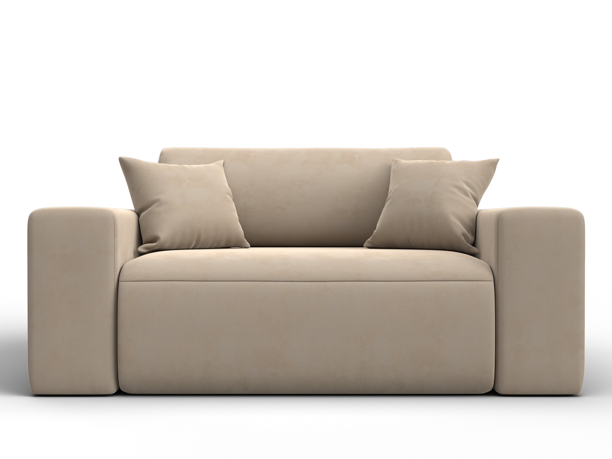 Кресло Лига-036 НПБ ( SEVEN 729 бежевый )