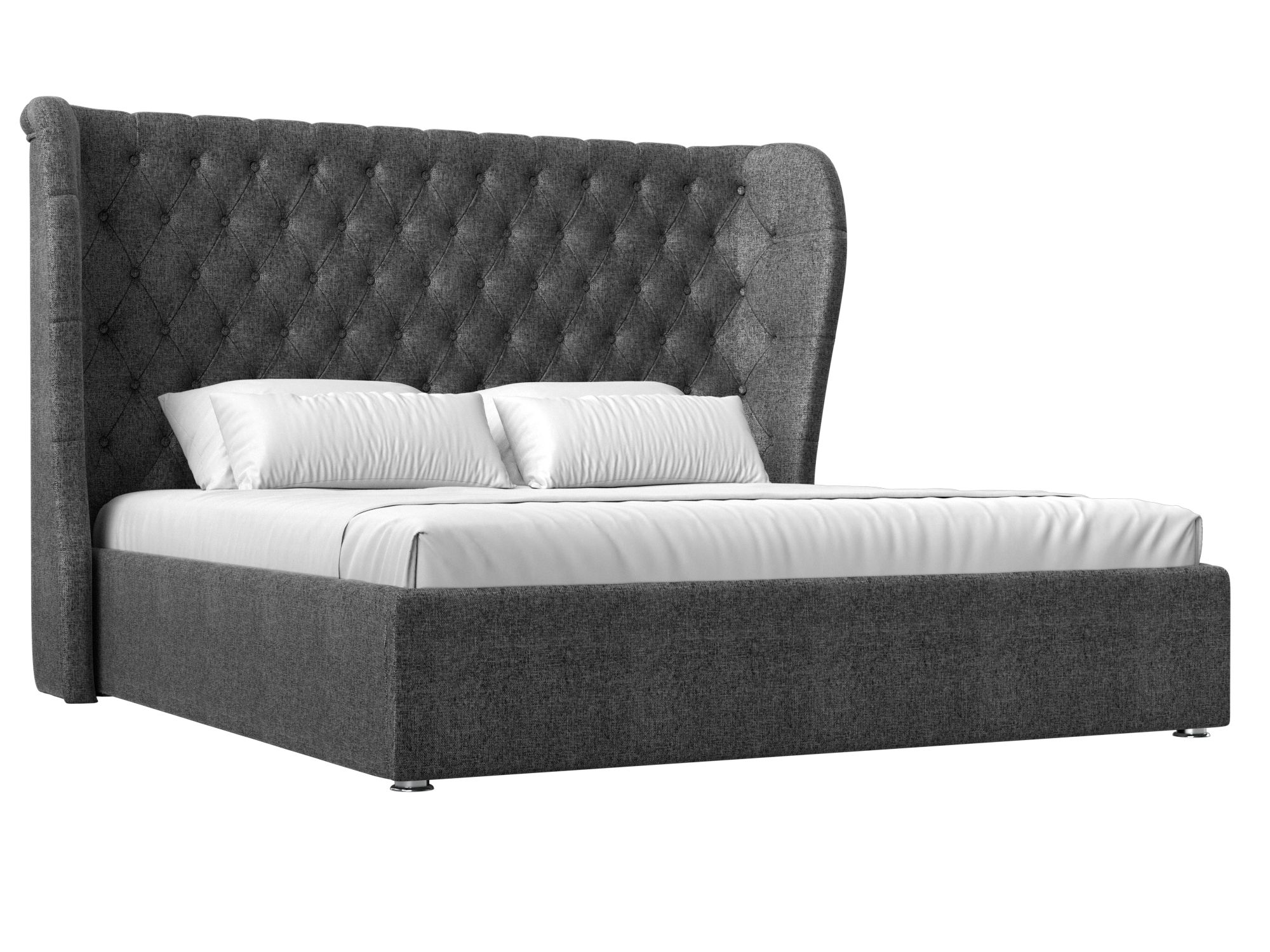 Интерьерная кровать Далия 200 (Серый)