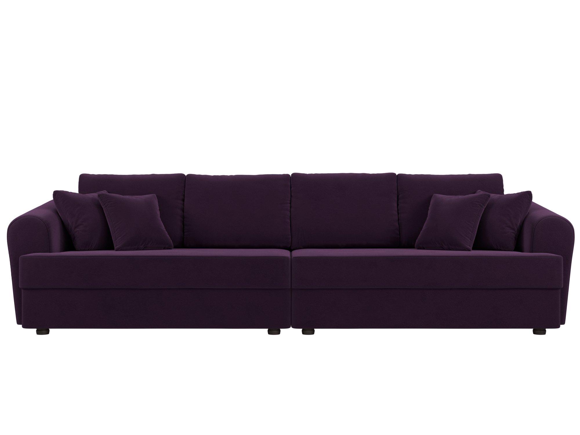 Прямой диван Милтон (Фиолетовый)