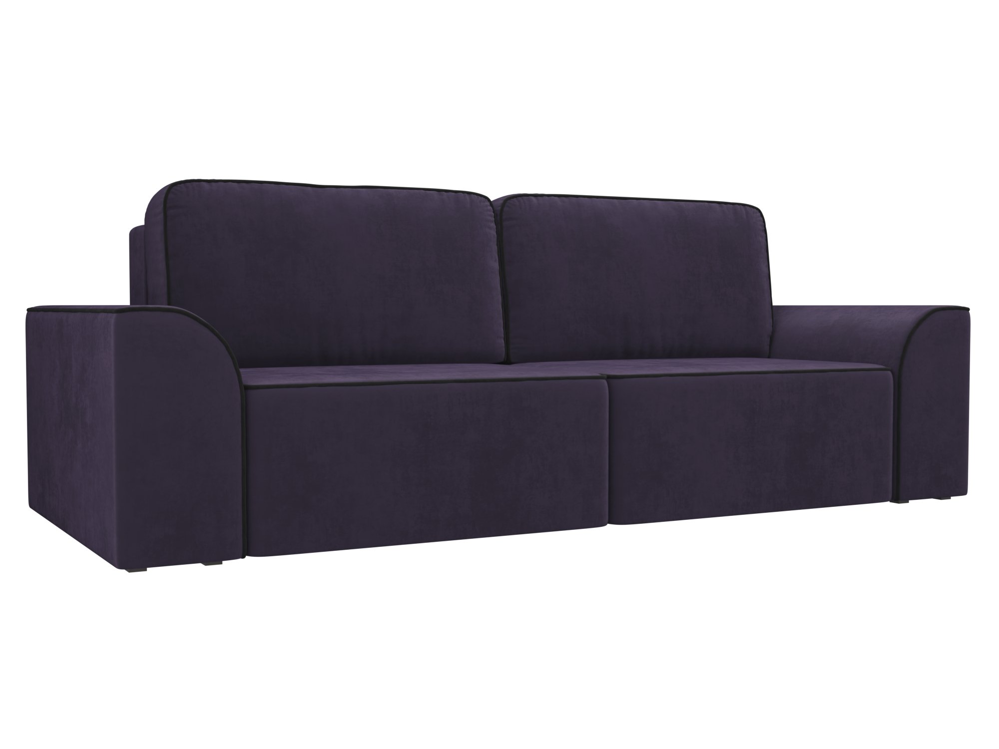 Прямой диван Вилсон (Фиолетовый)