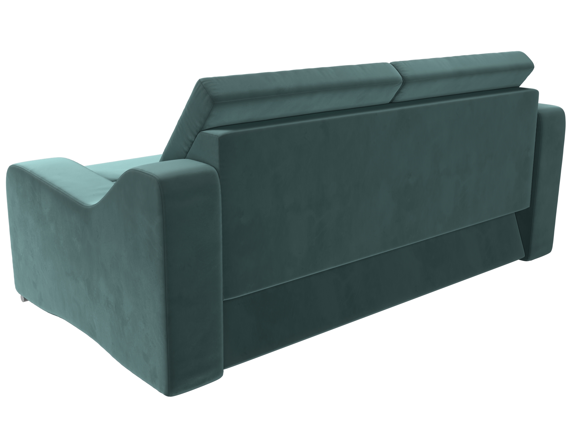 Прямой диван Медиус (бирюзовый)