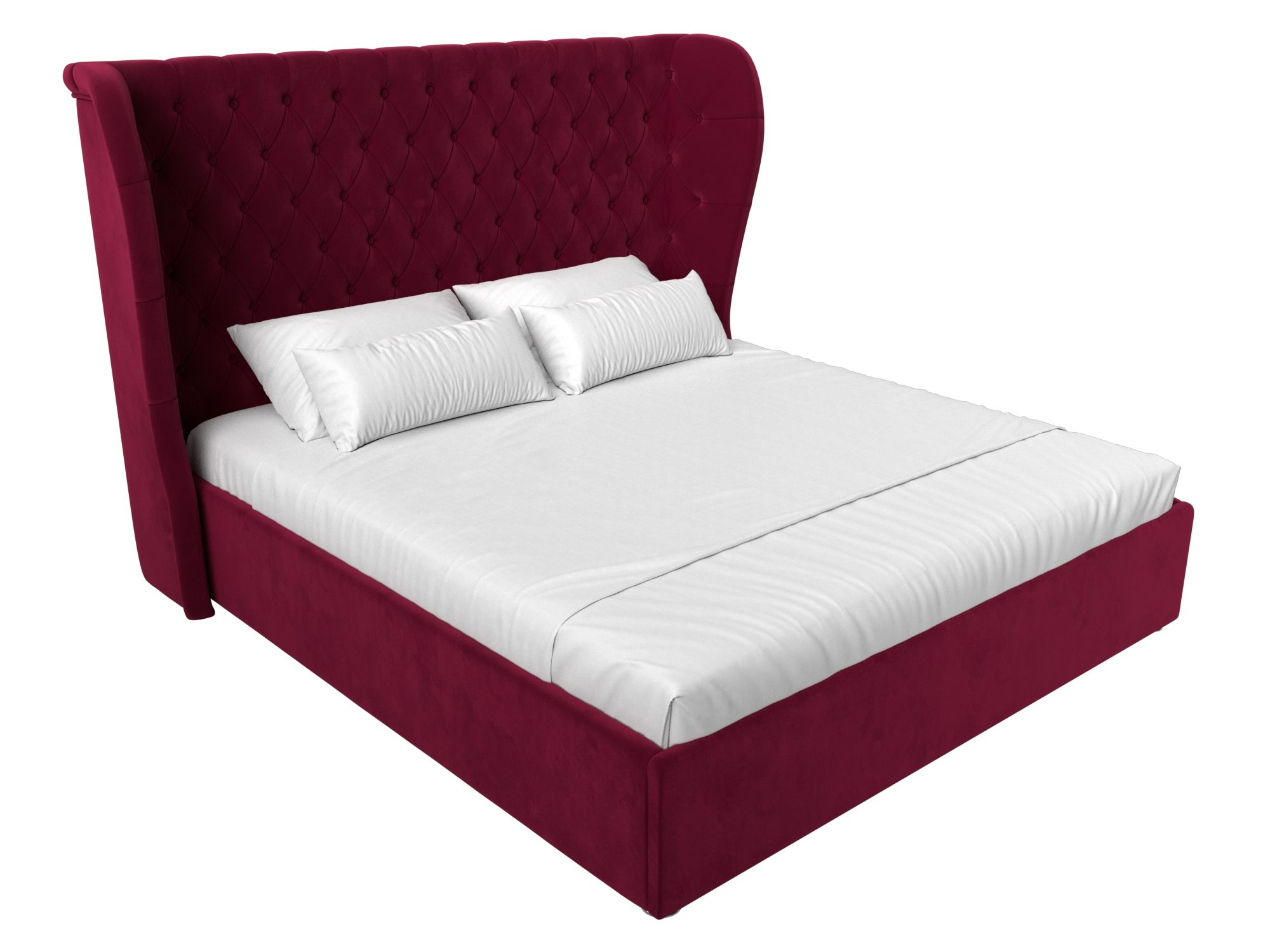 Интерьерная кровать Далия 200 (Бордовый)