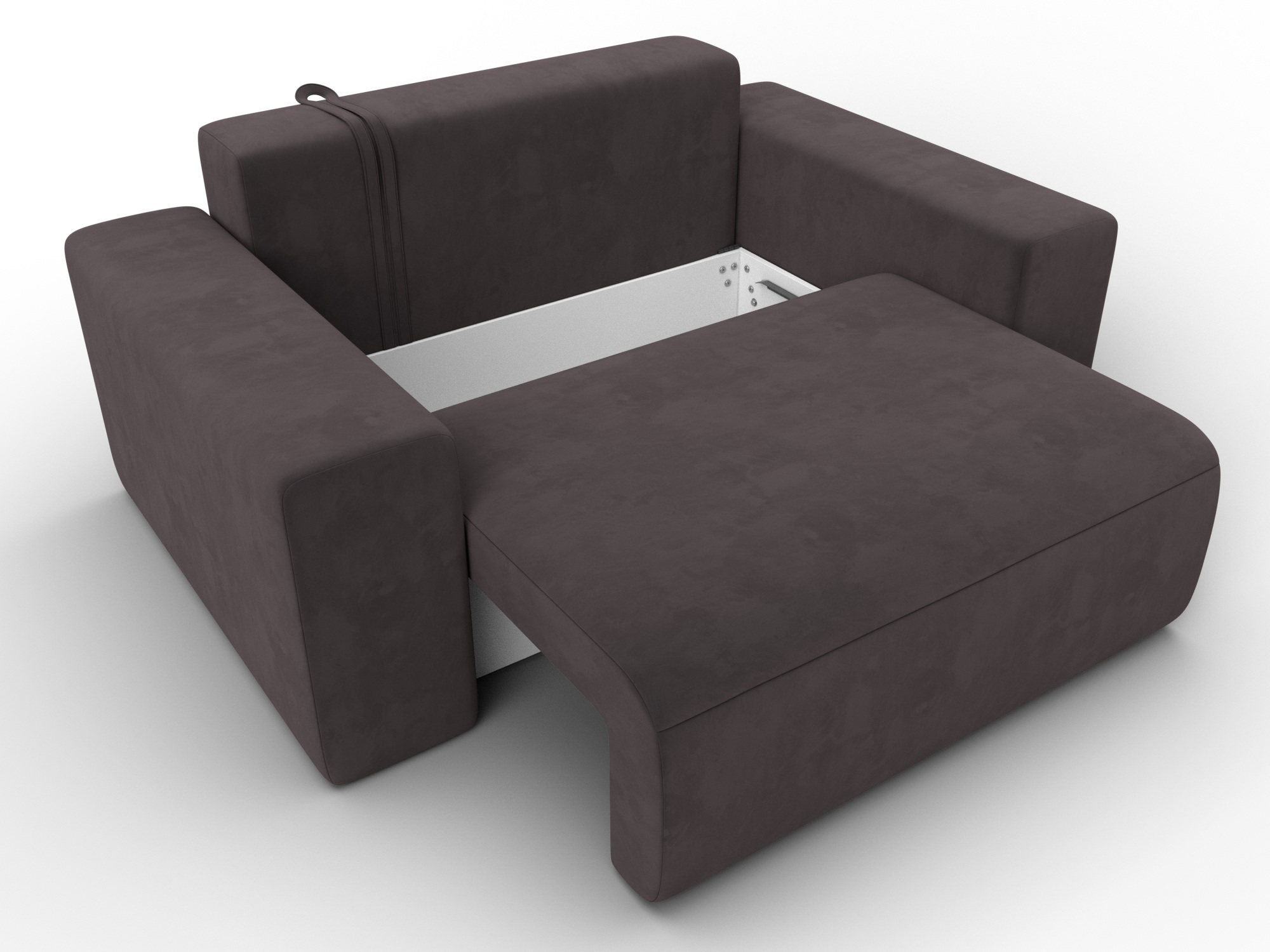 Кресло Лига-036 НПБ ( SEVEN 727 коричневый )