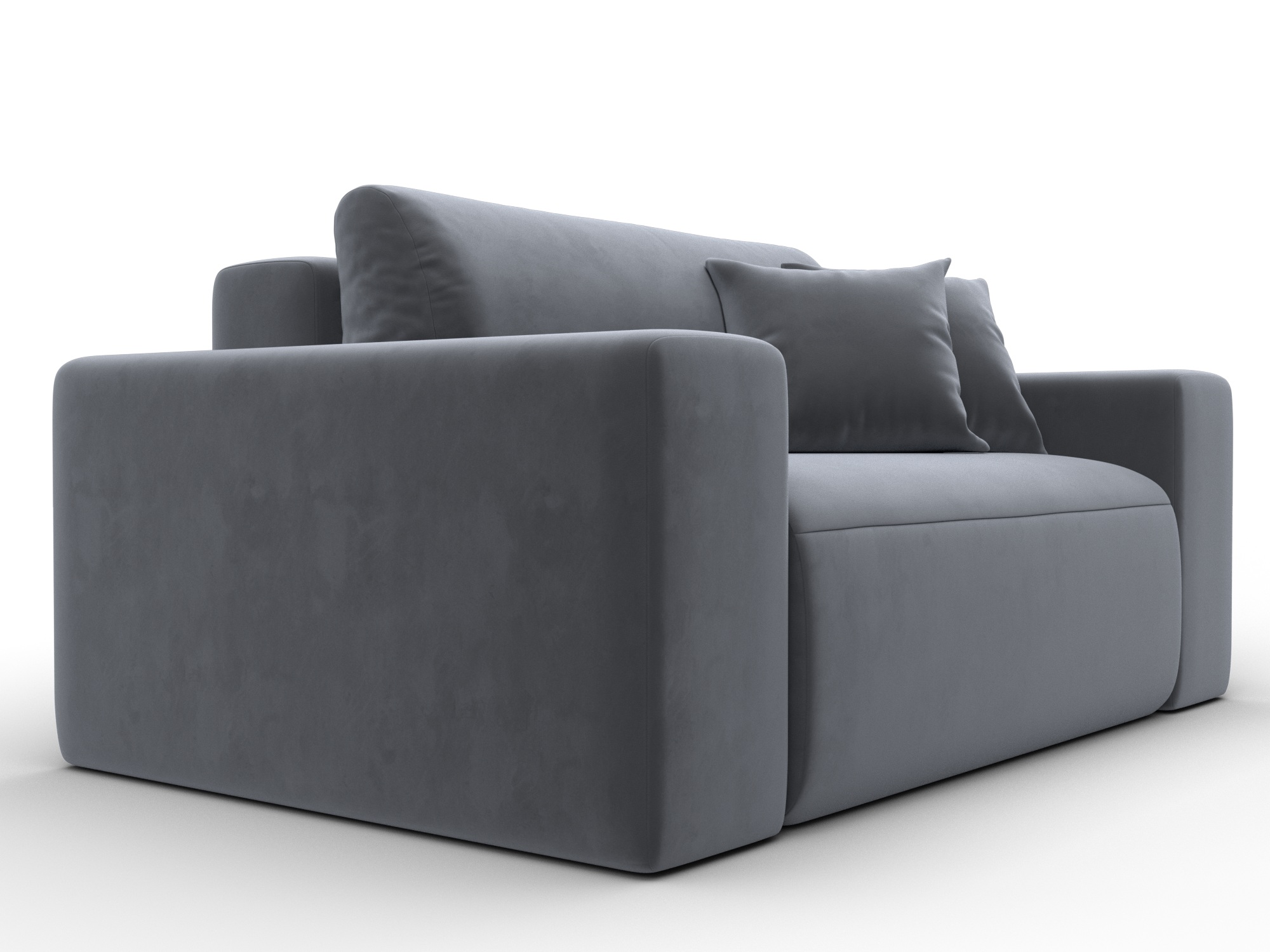 Кресло Лига-036 НПБ ( SEVEN 17 серый )