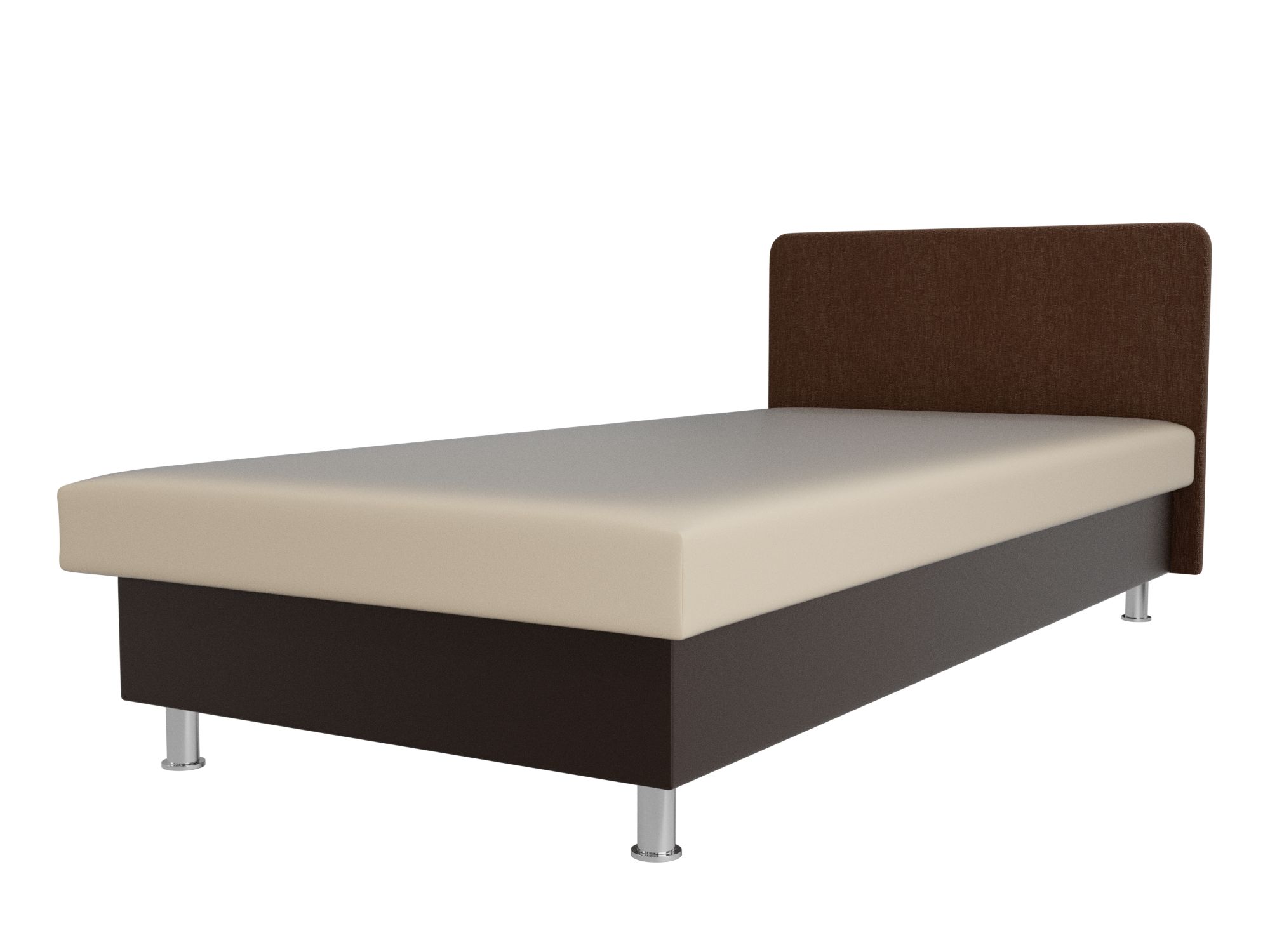 Кровать Мальта (бежевый\коричневый)