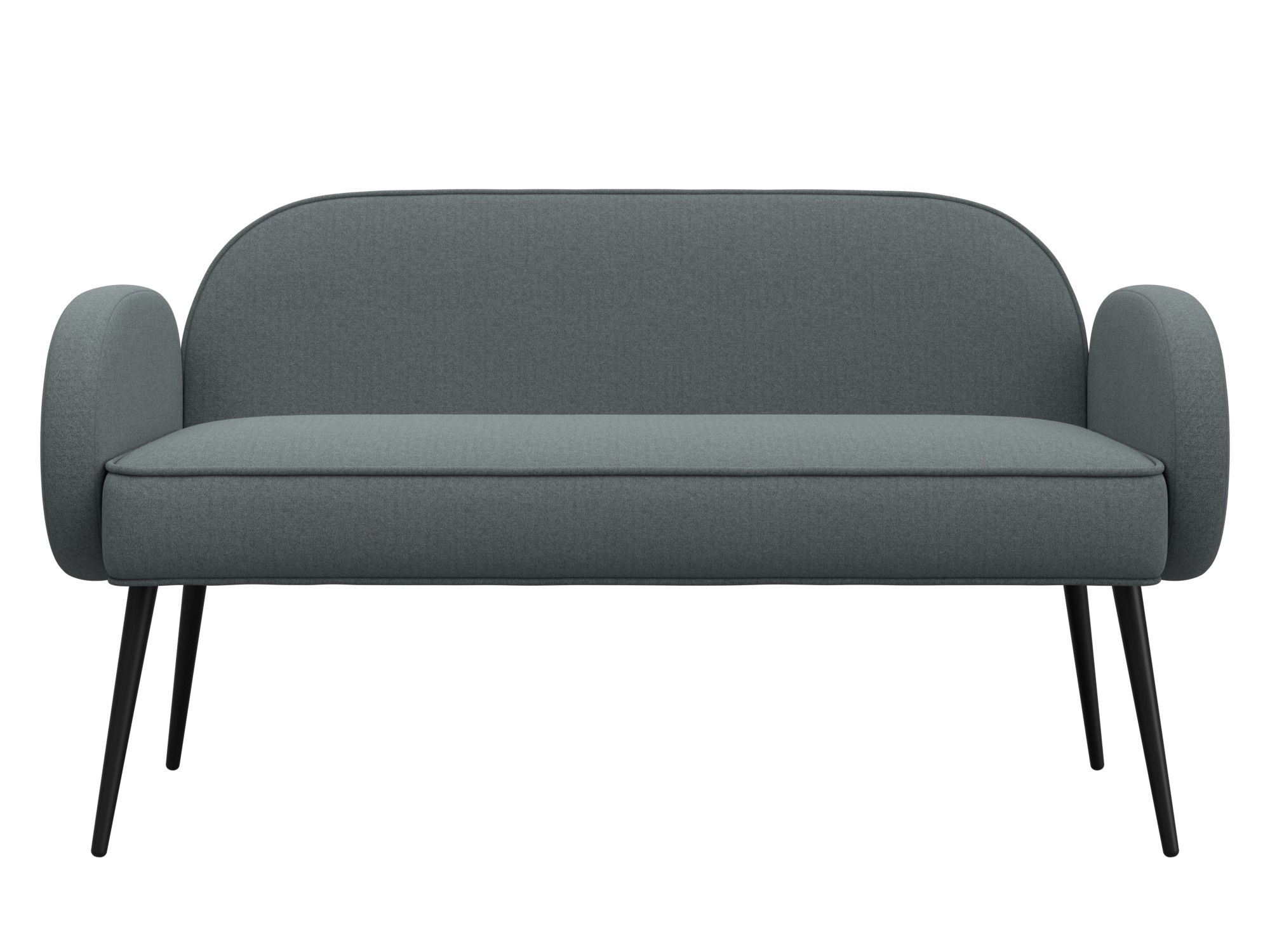 Диван прямой Лига-086 ( Амур 07 серый )