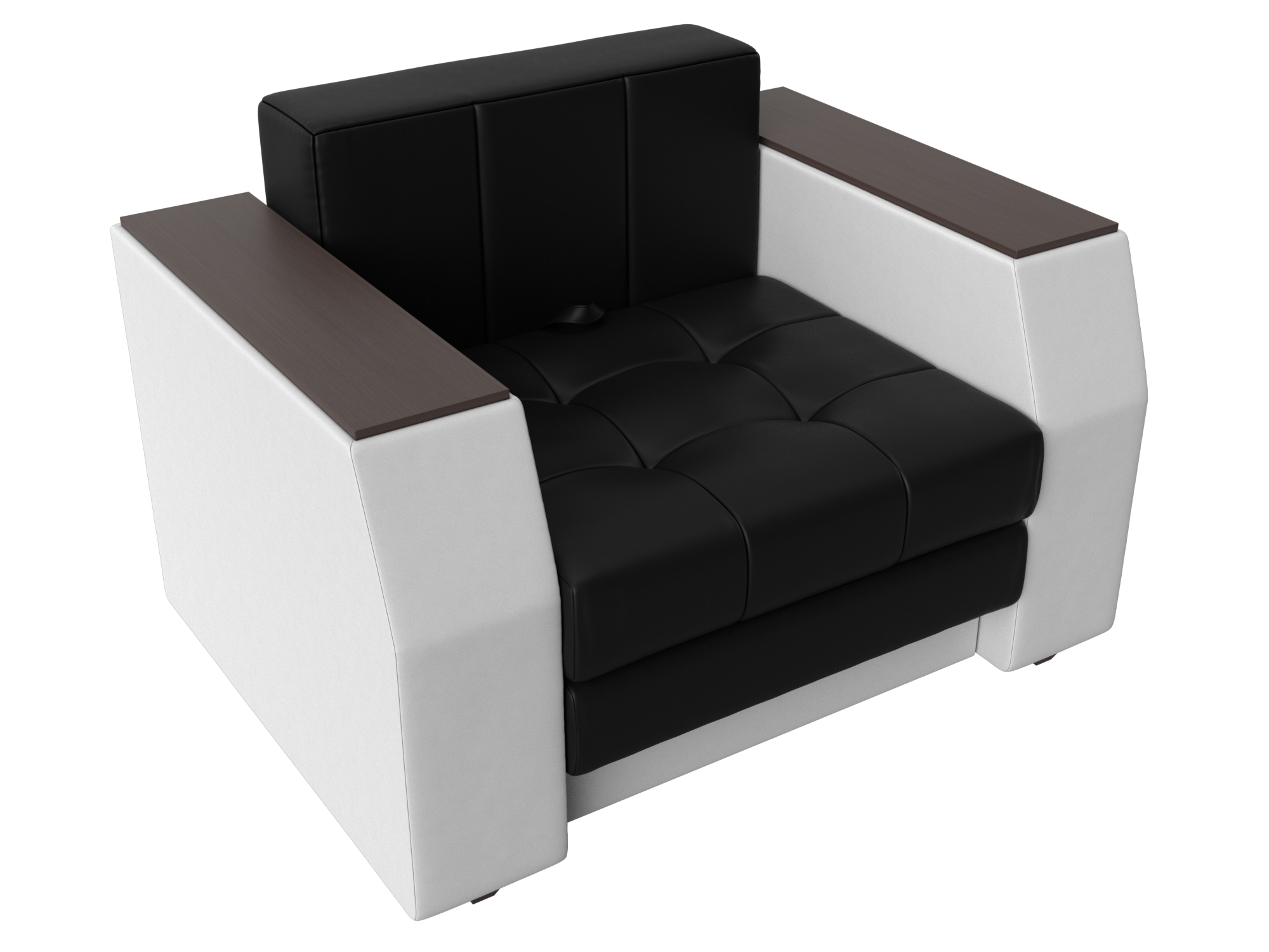 Кресло-кровать Атлантида (Черный\Белый)