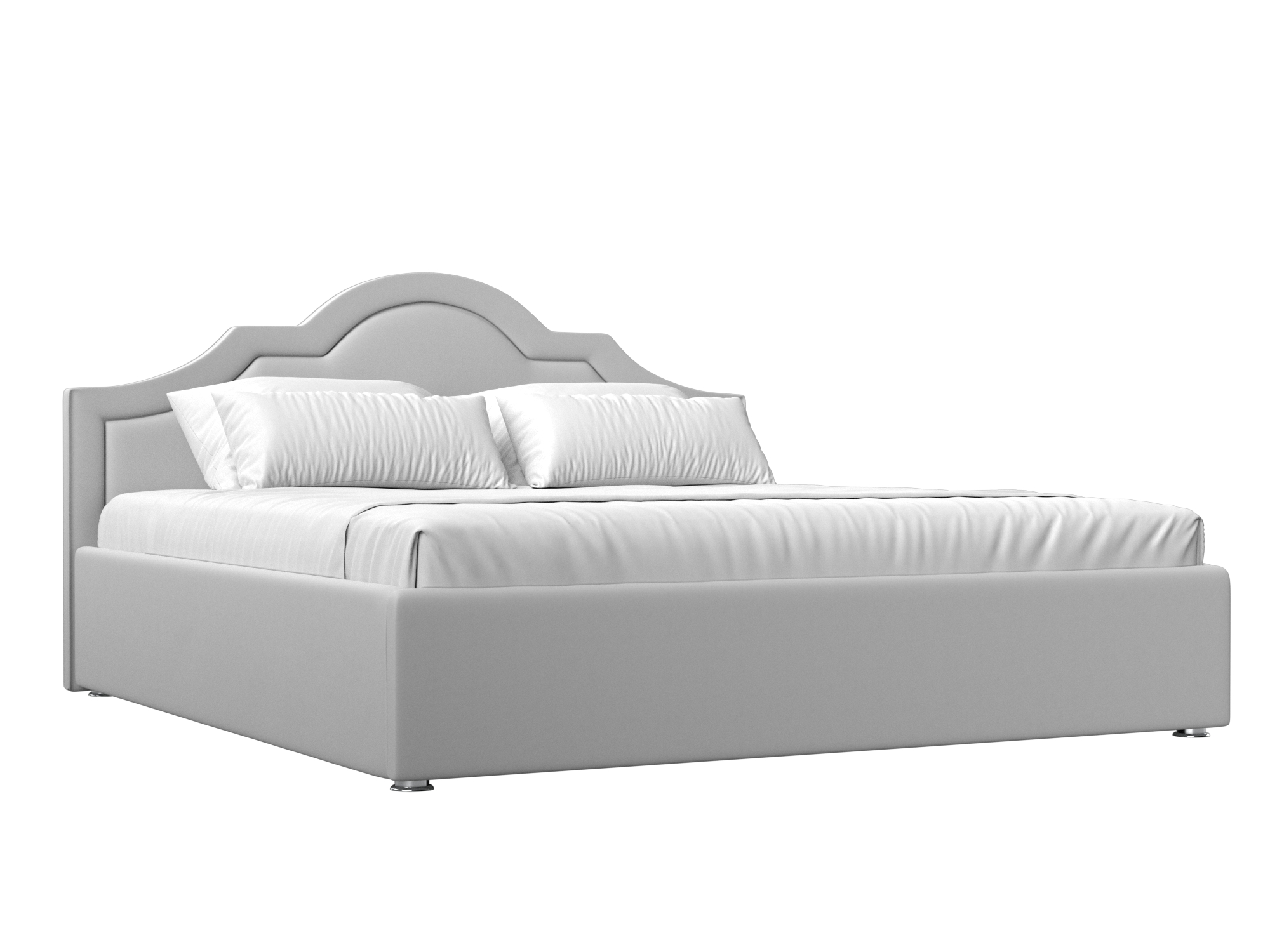 Интерьерная кровать Афина 200 (Белый)