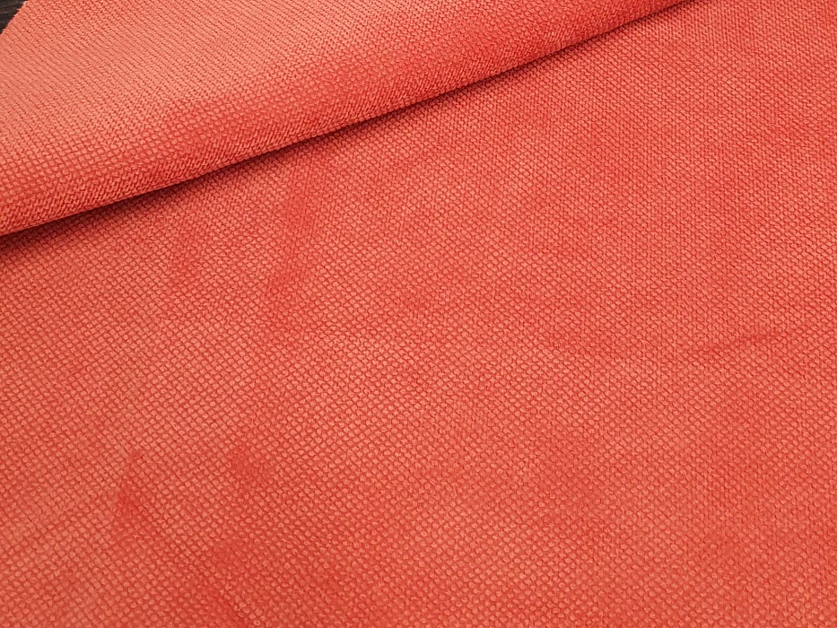 Прямой диван Меркурий еврокнижка (Коричневый\Коралловый)
