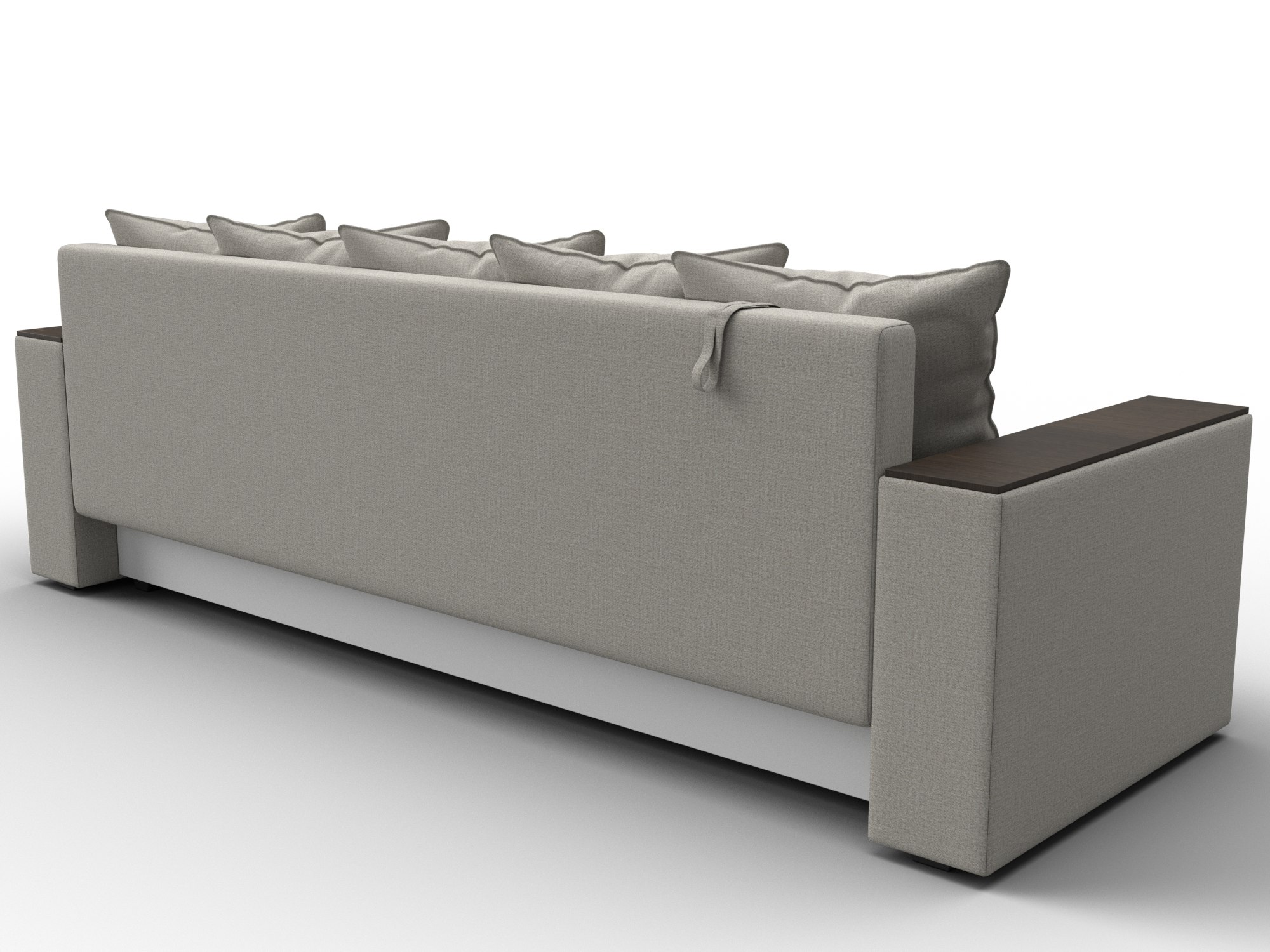 Диван прямой Дубай Лайт ( Амур 02 бежевый )