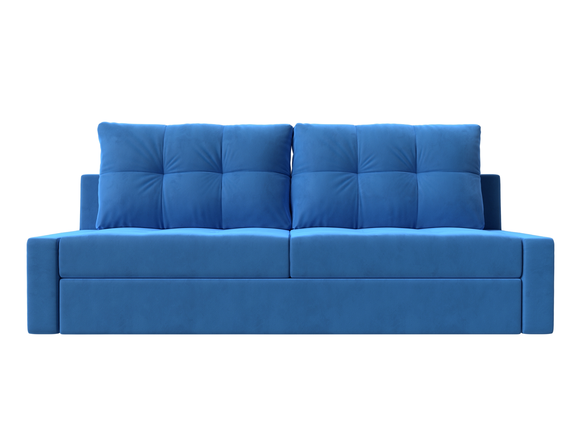 Прямой диван Мартин (Голубой)