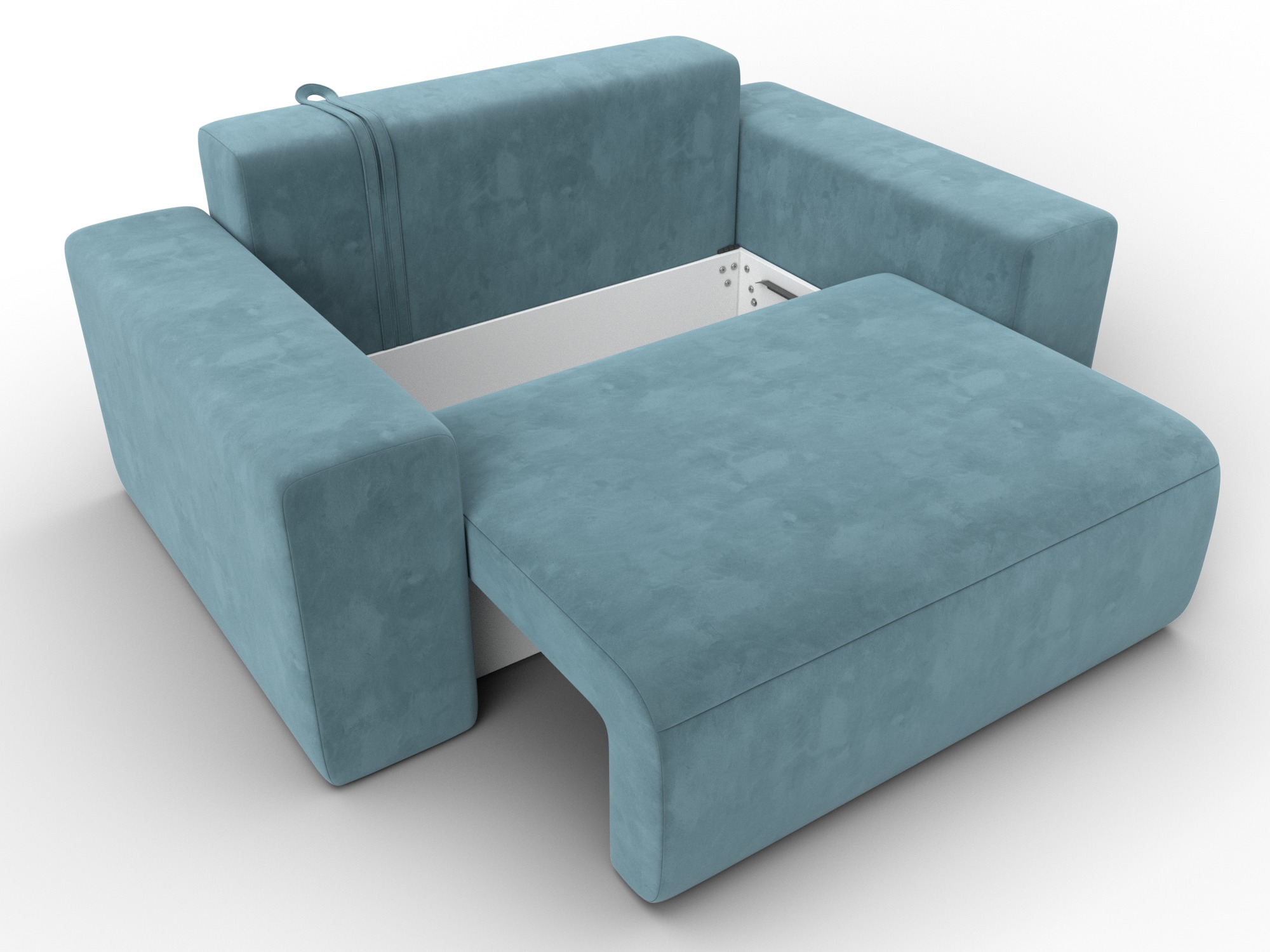 Кресло Лига-036 НПБ ( SEVEN 113 бирюзовый )