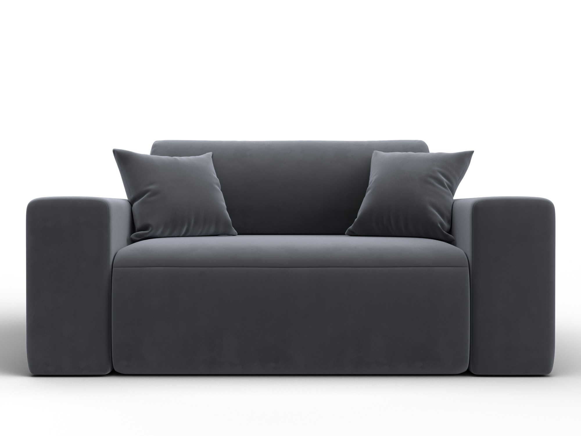 Кресло Лига-036 НПБ ( SEVEN 17 серый )