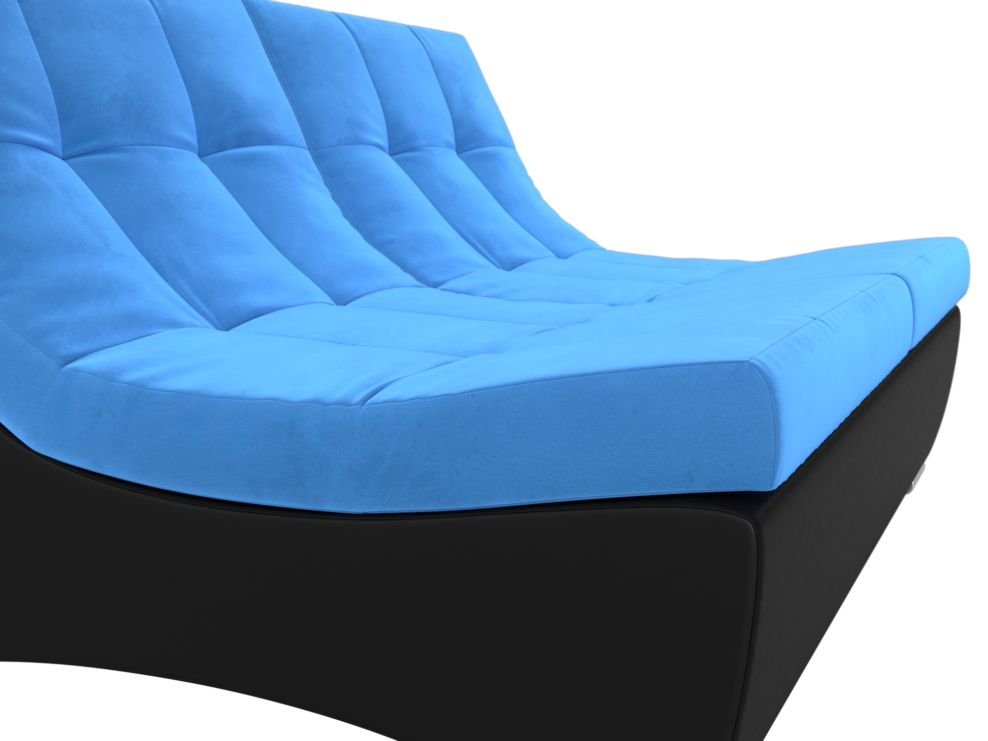 Модуль Монреаль диван (Голубой\Черный)