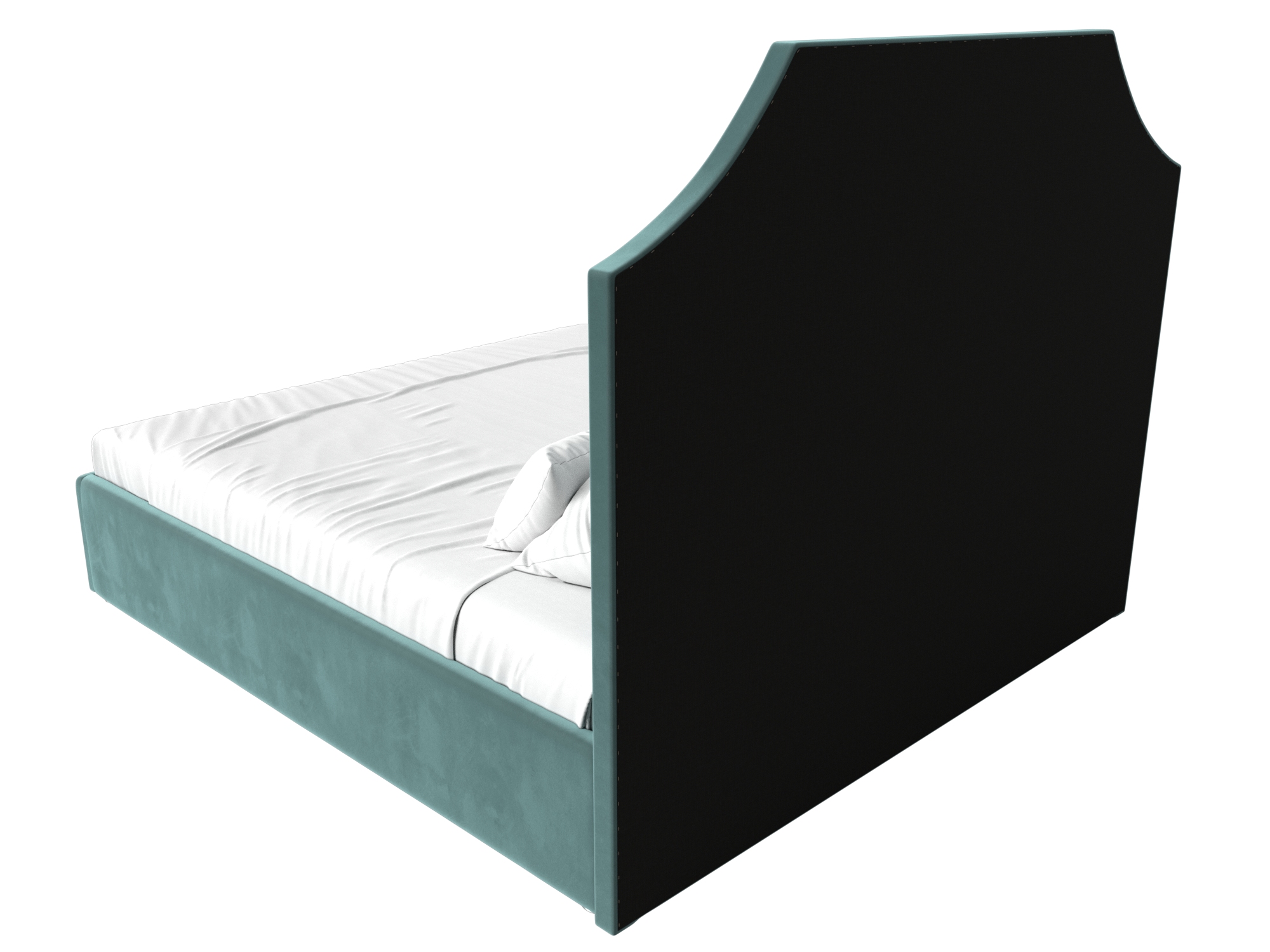 Интерьерная кровать Кантри 160 (бирюзовый)