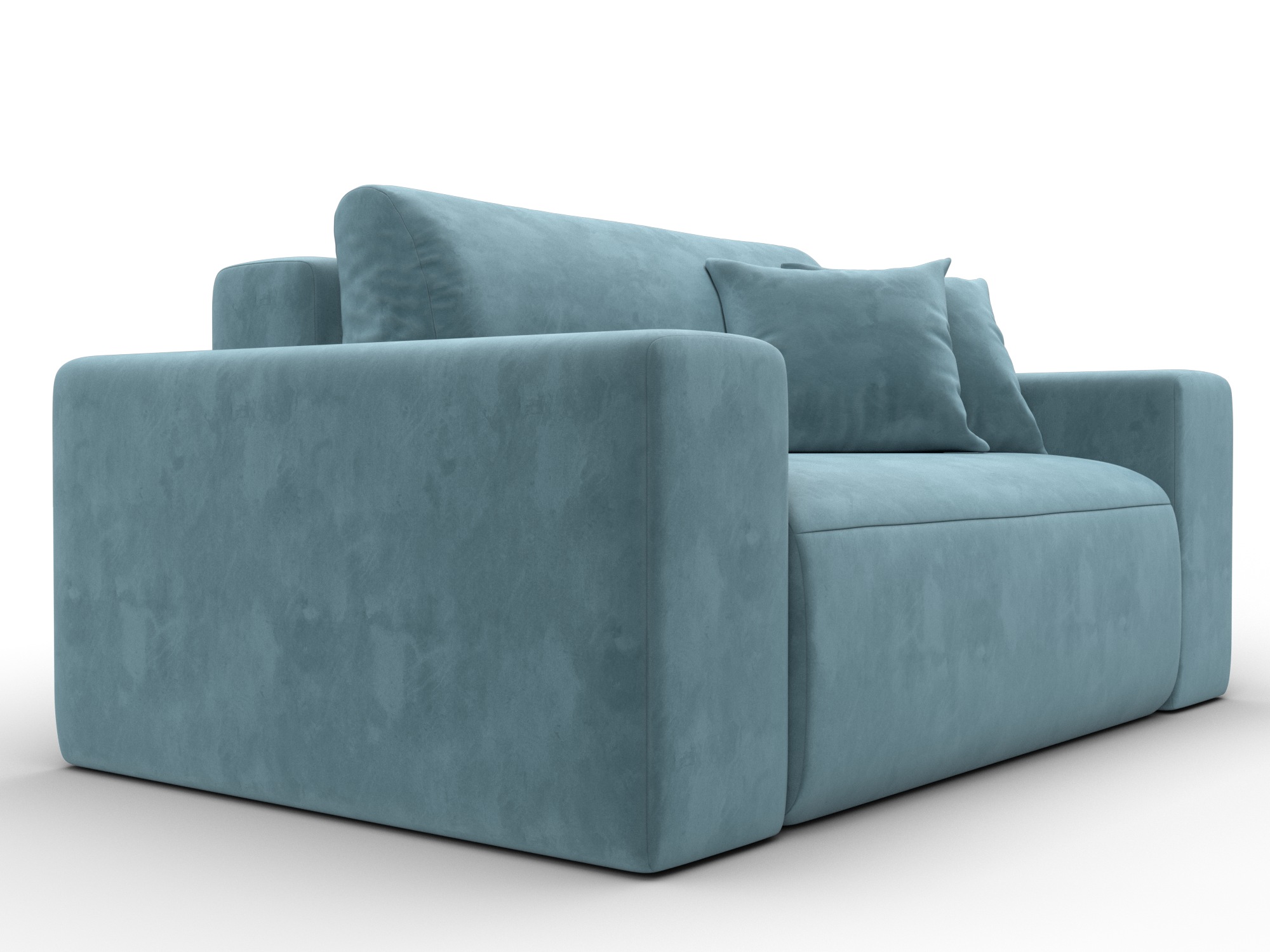 Кресло Лига-036 НПБ ( SEVEN 113 бирюзовый )