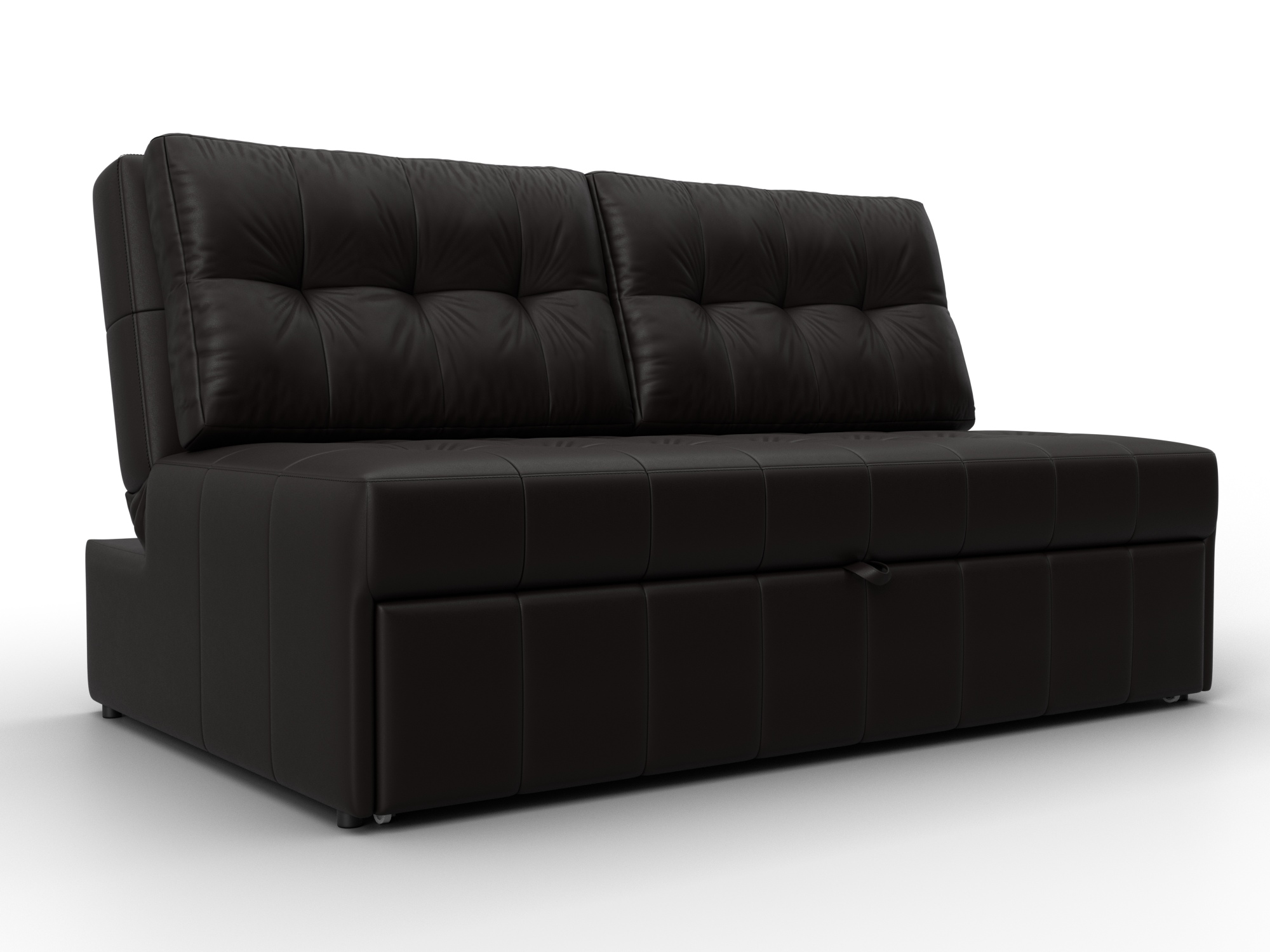 Диван прямой Лига-107 (140) ( GRIFON 12 коричневый )