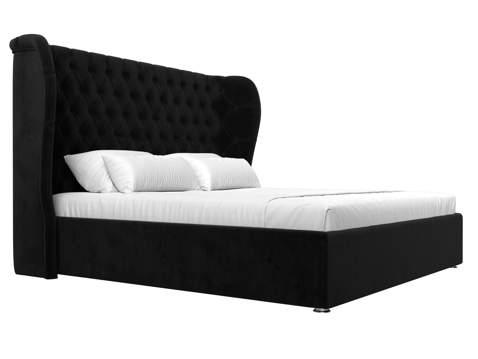 Интерьерная кровать Далия 200 (Черный)