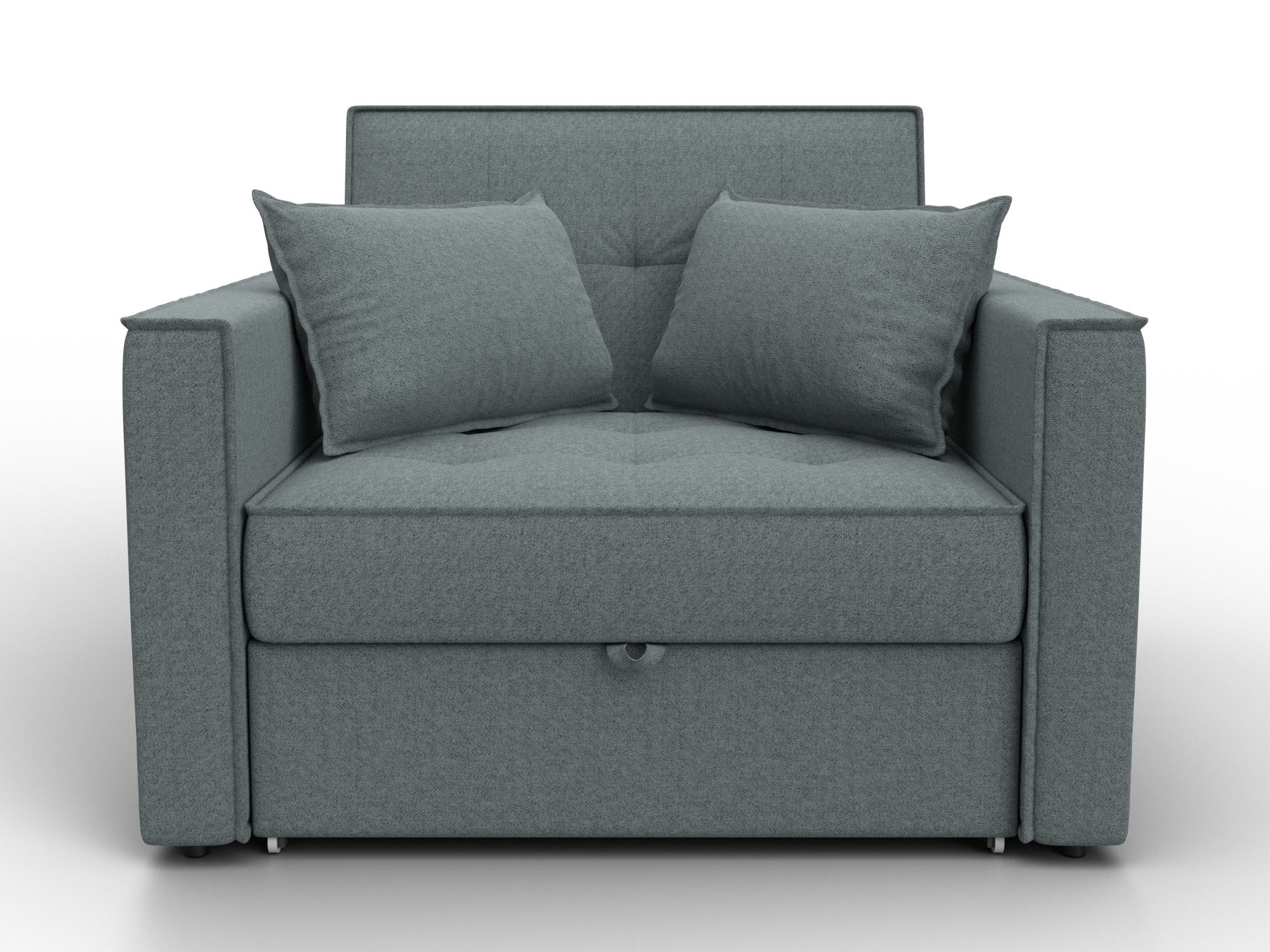 Кресло-кровать Лига-104 (80) ( Амур 07 серый )