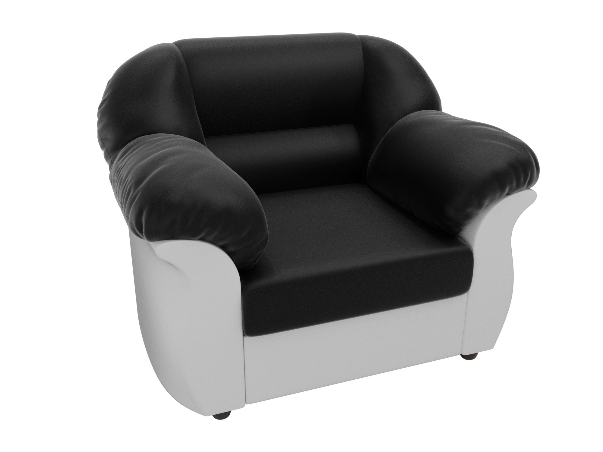 Кресло Карнелла (Черный\Белый)