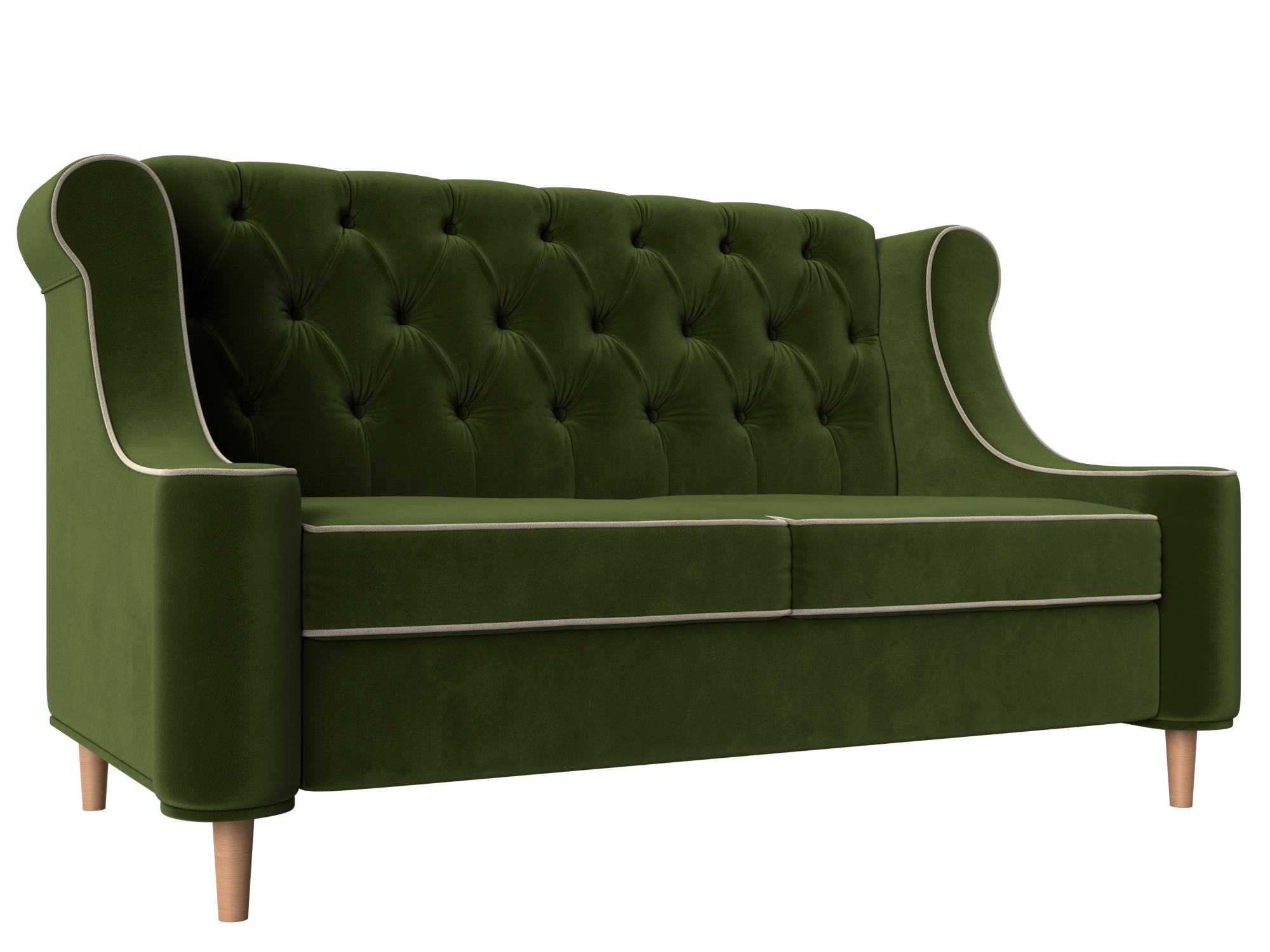 Прямой диван Бронкс (Зеленый)