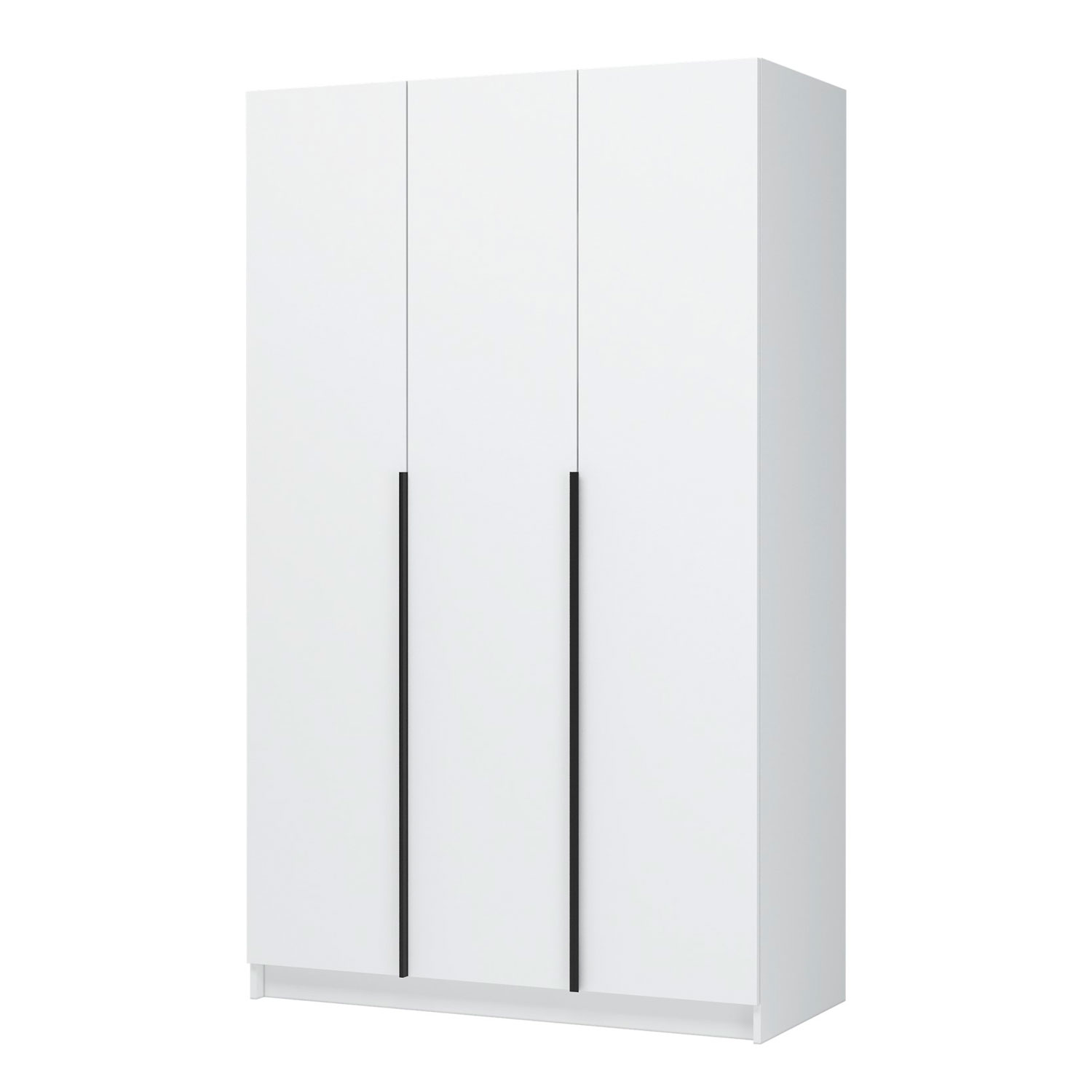 Шкаф для одежды ШК-02 Лион 3-х створчатый, белый