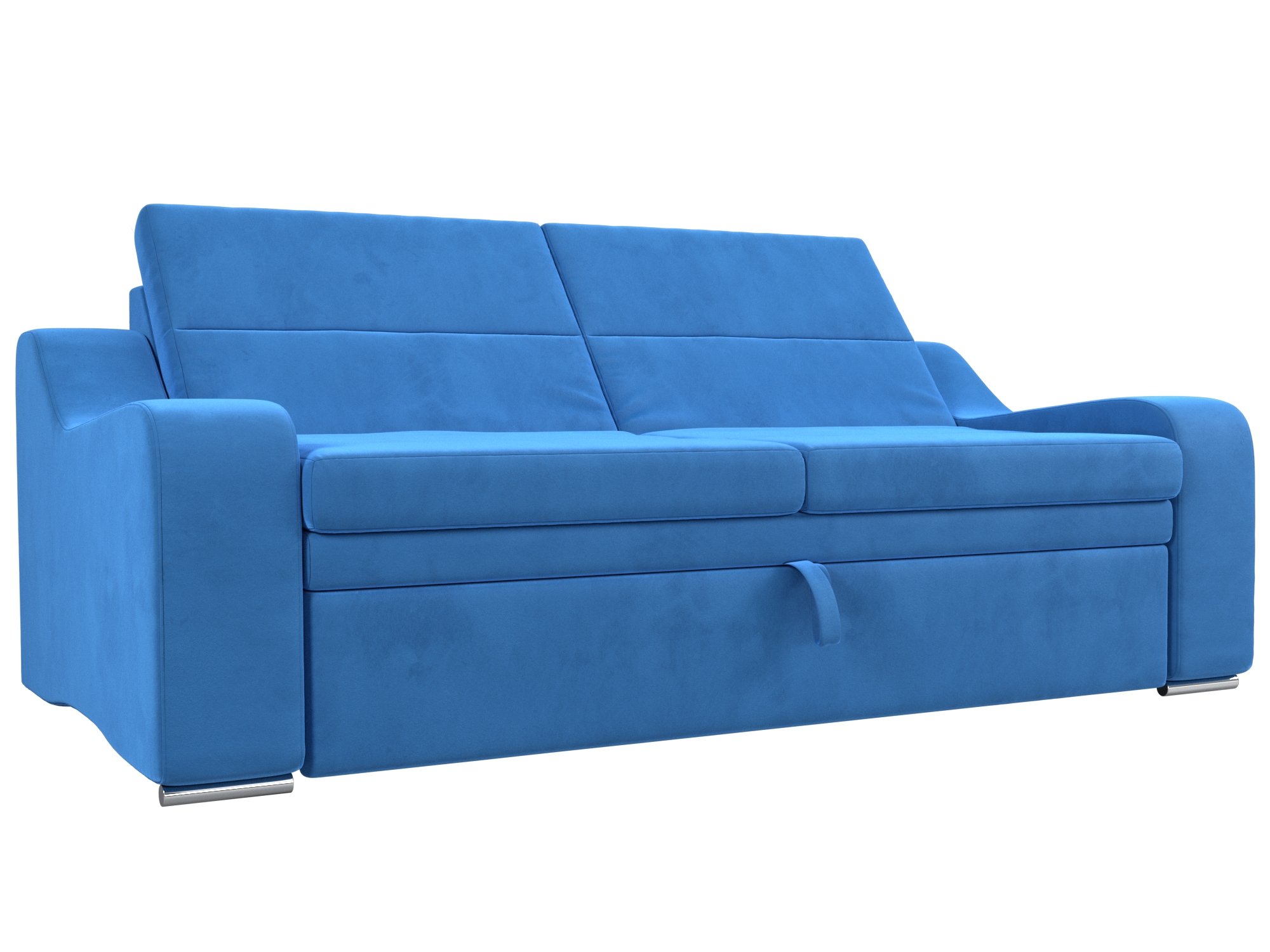 Прямой диван Медиус (Голубой)