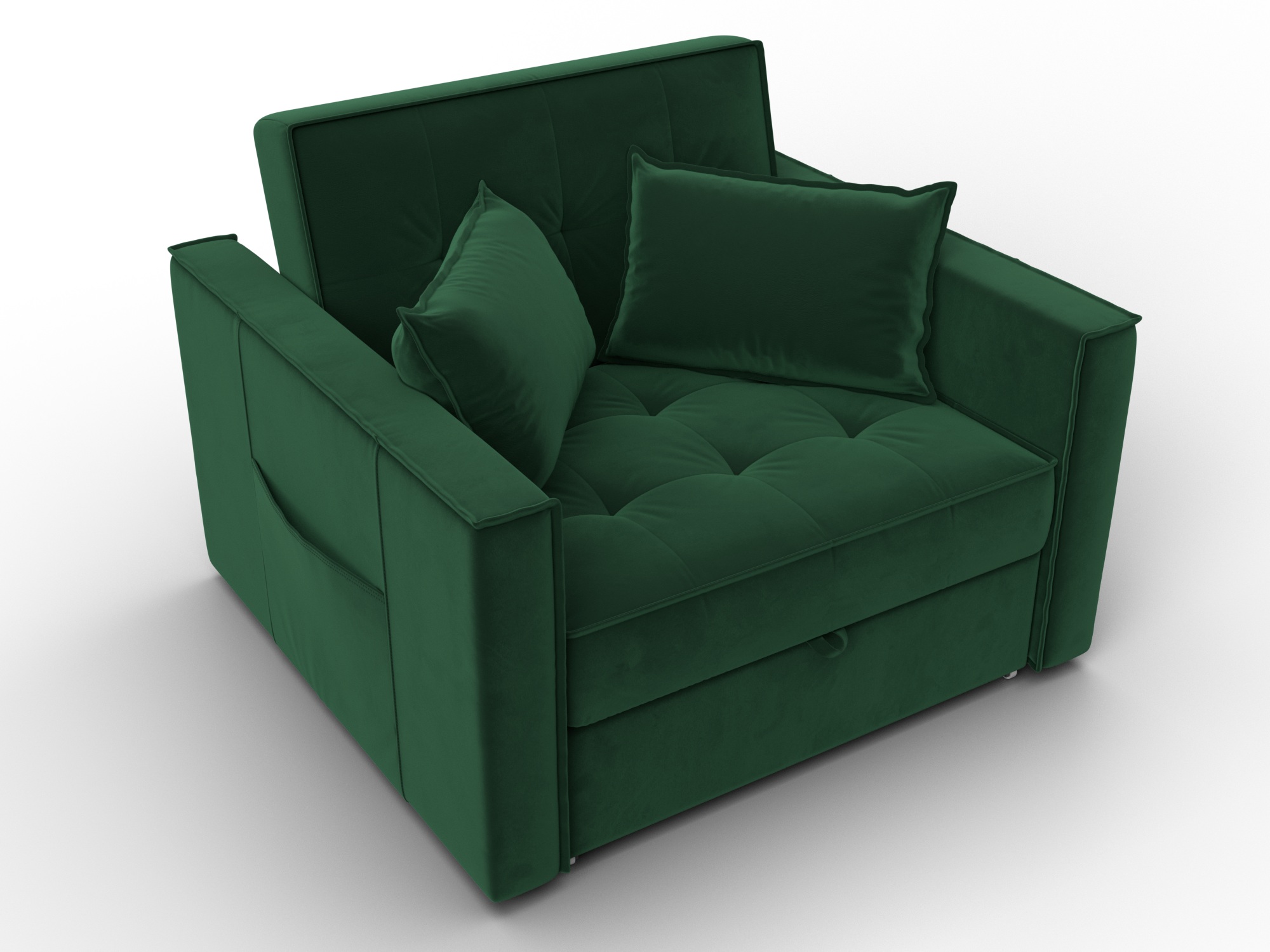 Кресло-кровать Лига-104 (80) ( SEVEN 626 зеленый )