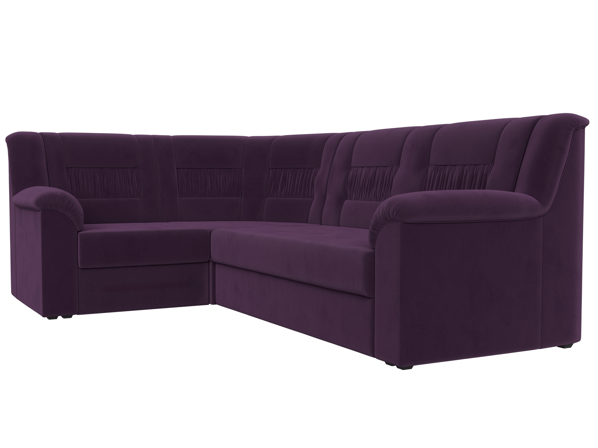 Угловой диван Карелия левый угол (Фиолетовый)