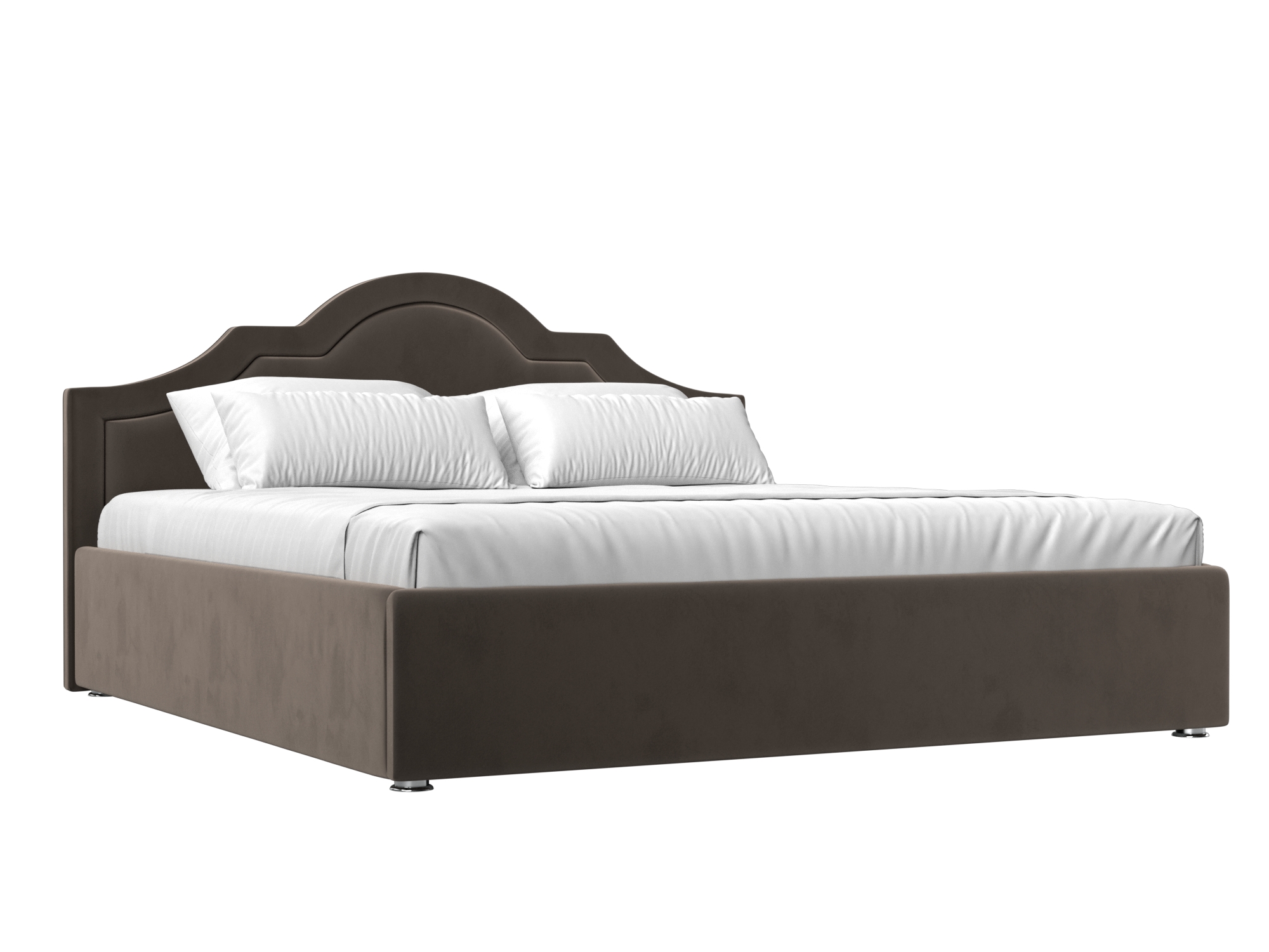 Интерьерная кровать Афина 180 (Коричневый)