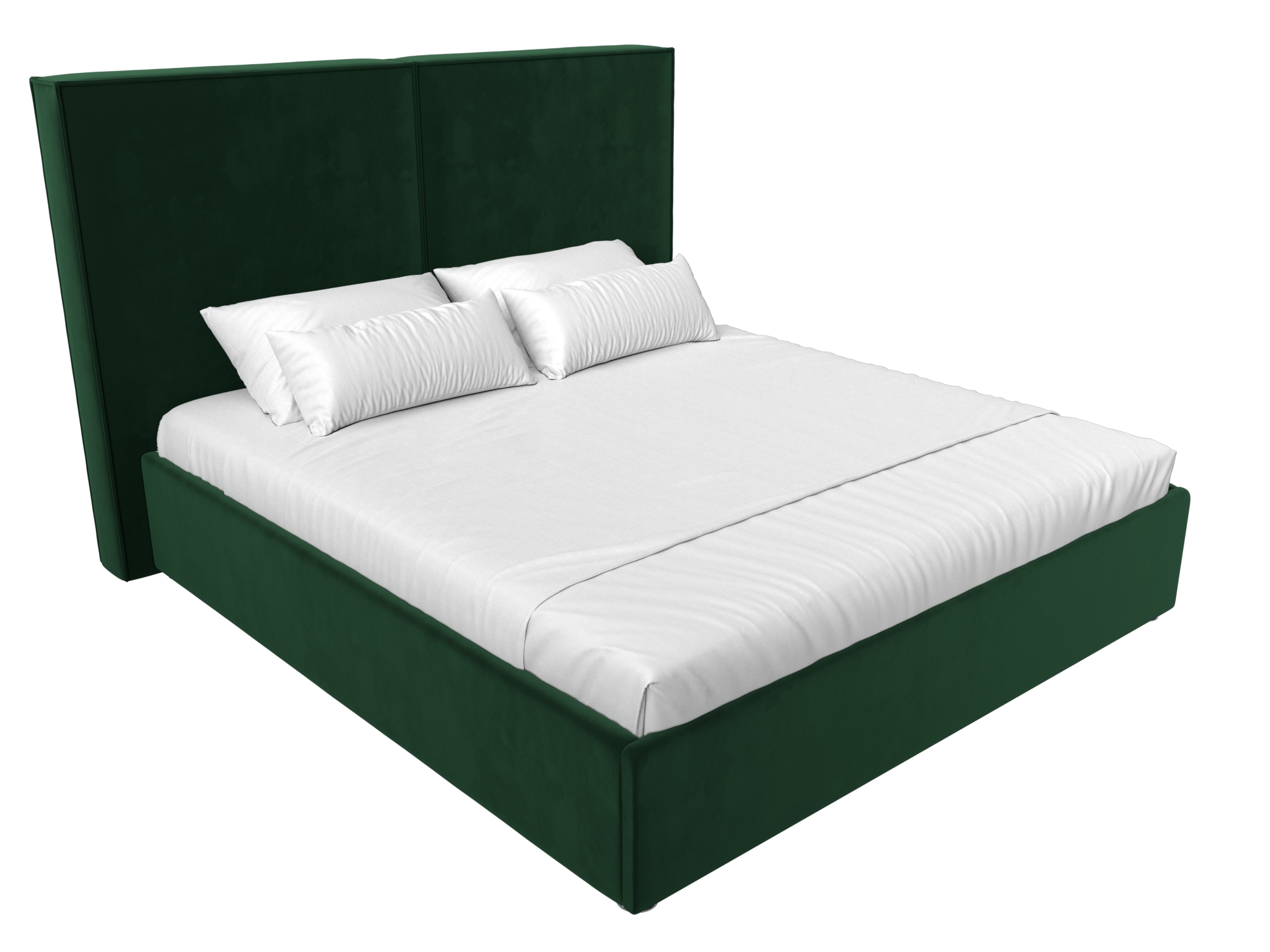 Интерьерная кровать Аура 160 (Зеленый)