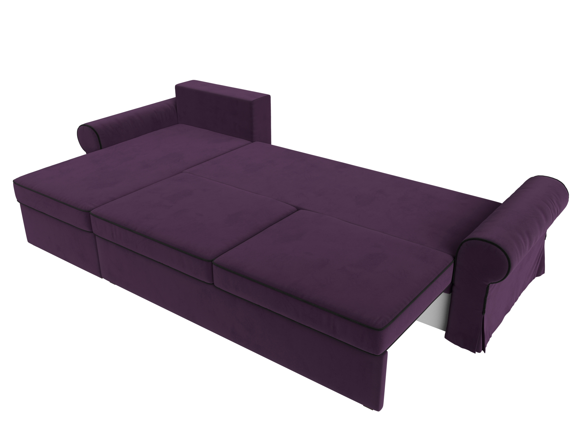 Угловой диван Элис левый угол (Фиолетовый)