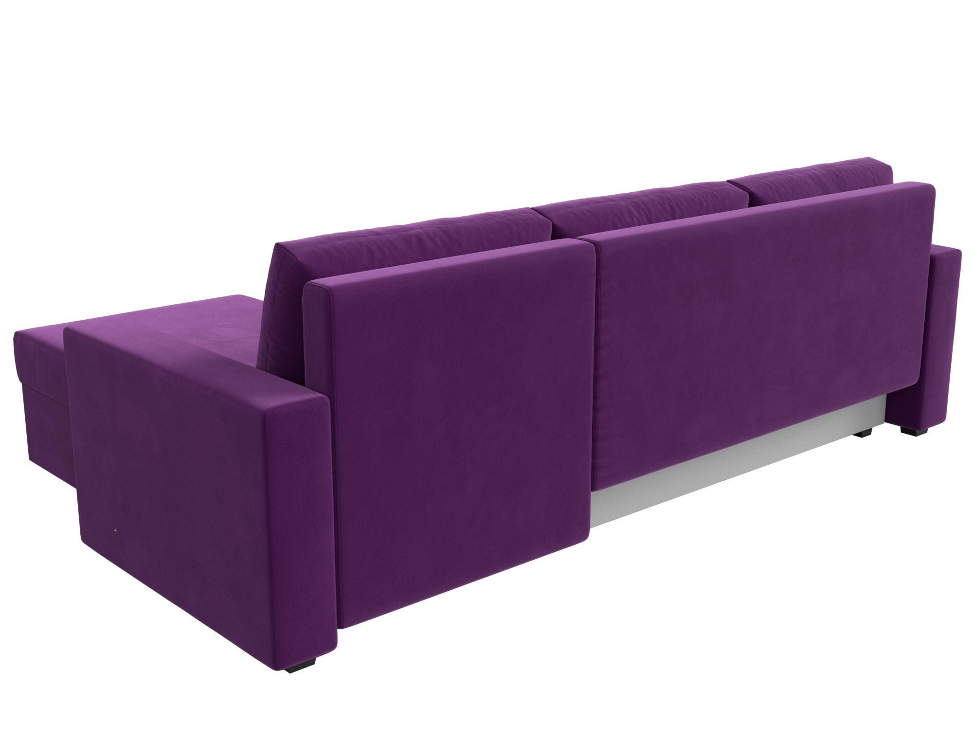 Угловой диван Траумберг Лайт правый угол (Фиолетовый)
