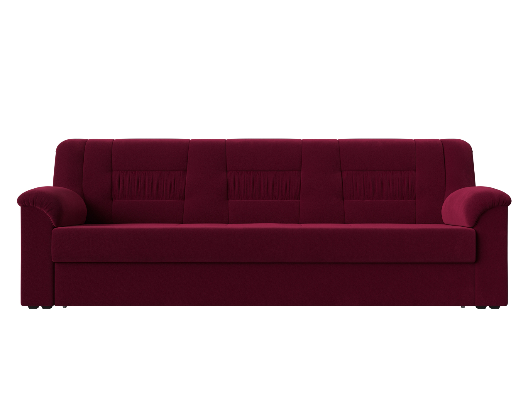 Прямой диван Карелия (Бордовый)