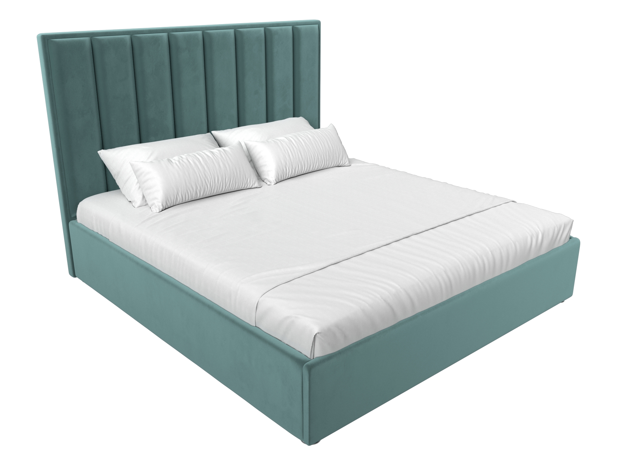 Интерьерная кровать Афродита 160 (бирюзовый)