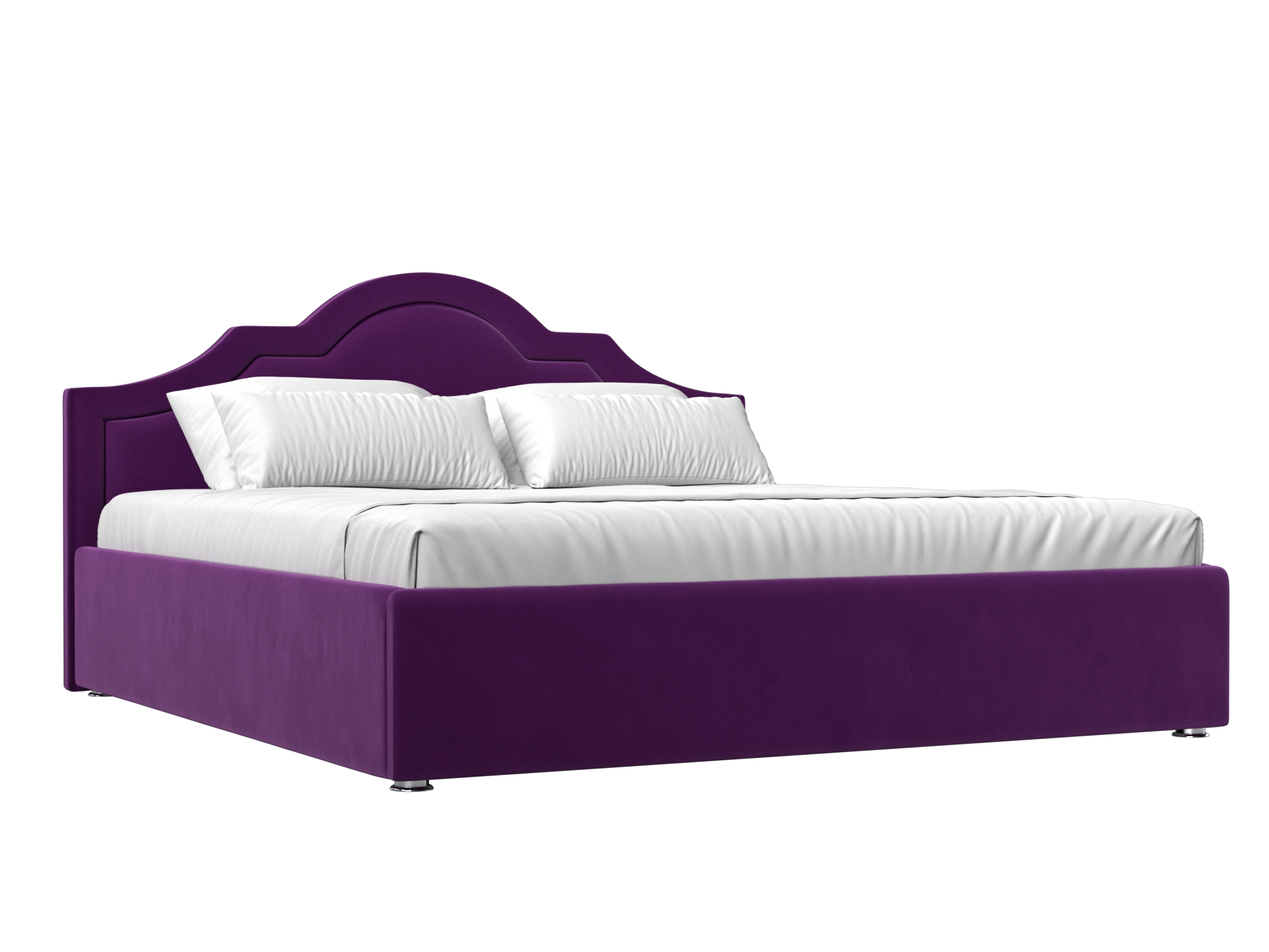 Интерьерная кровать Афина 160 (Фиолетовый)