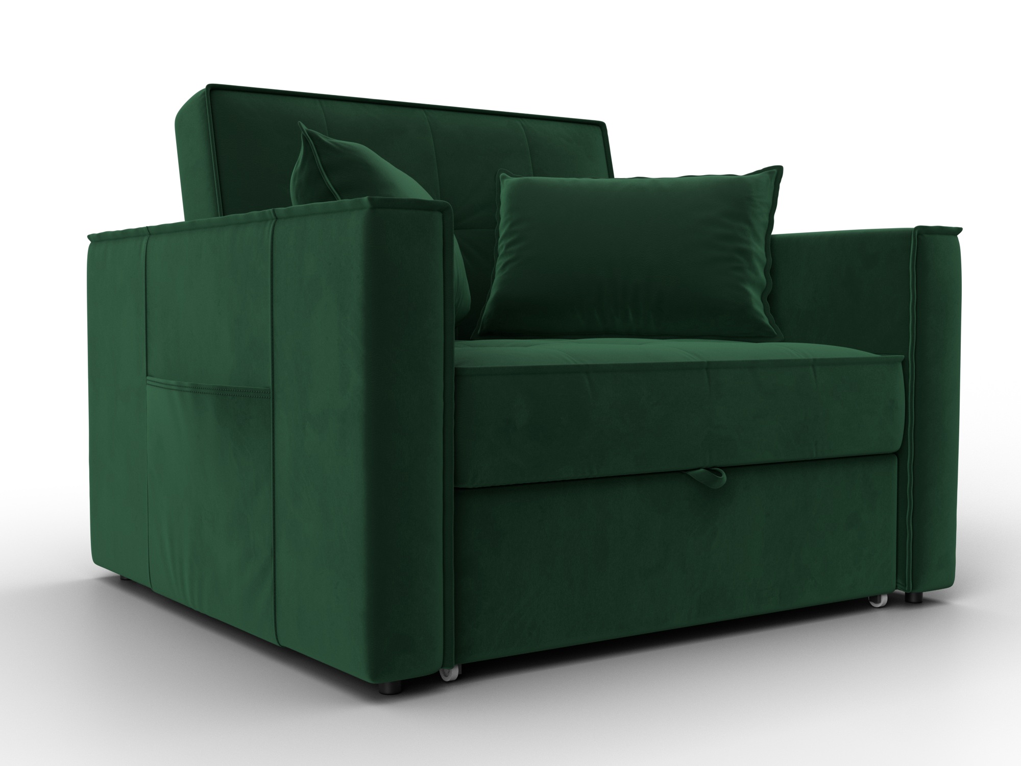 Кресло-кровать Лига-104 (80) ( SEVEN 626 зеленый )