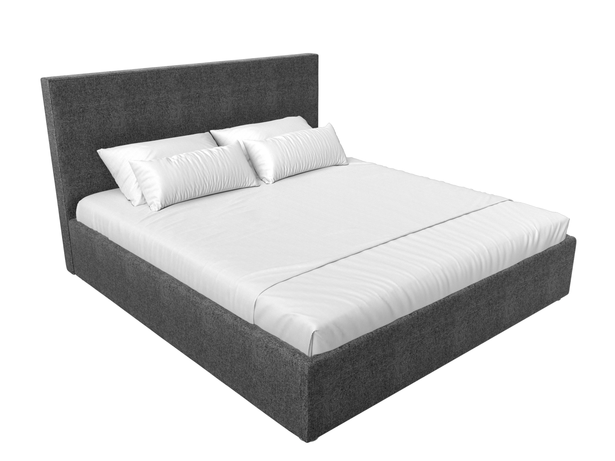 Интерьерная кровать Кариба 180 (Серый)