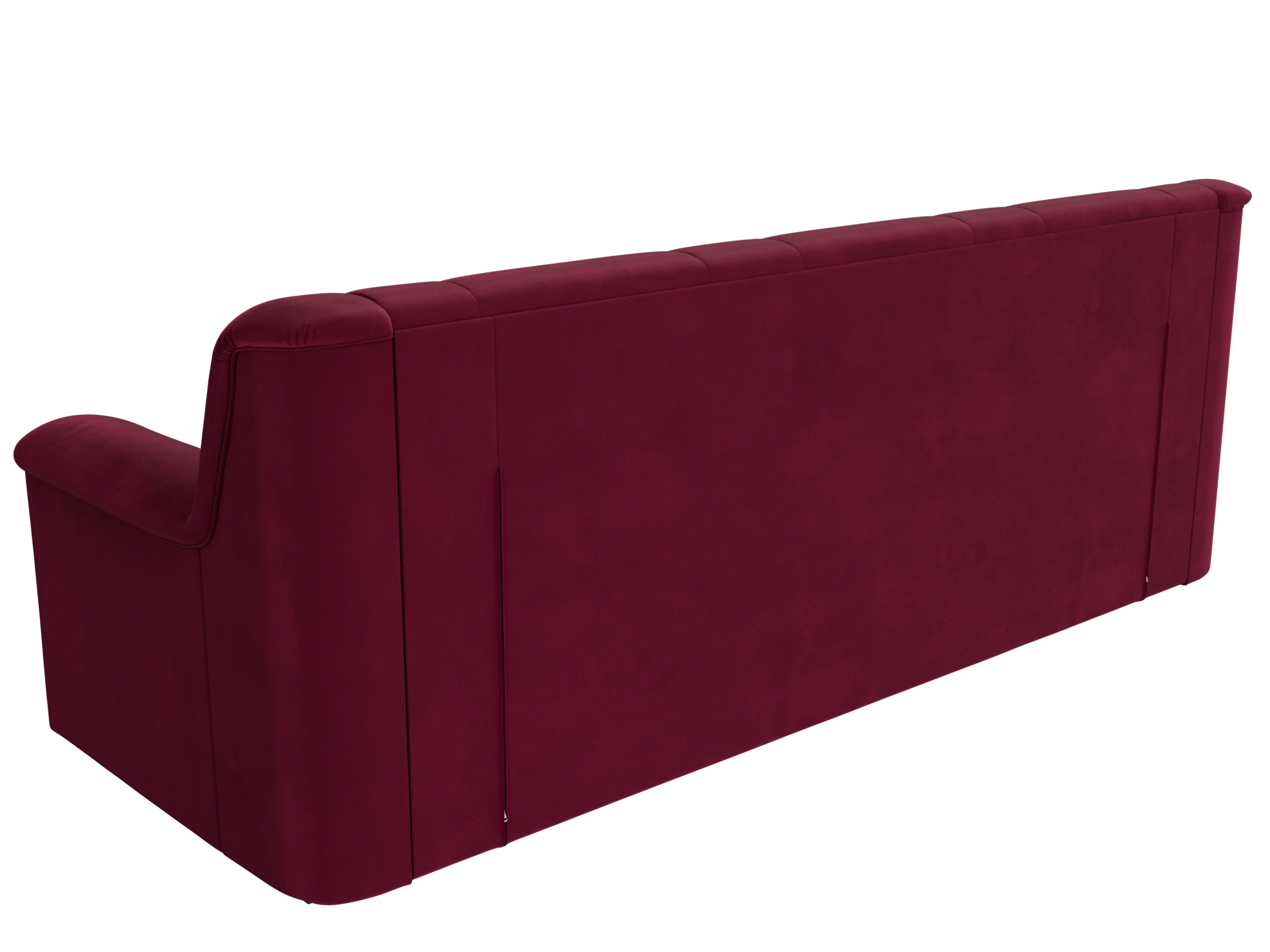 Прямой диван Карелия (Бордовый)