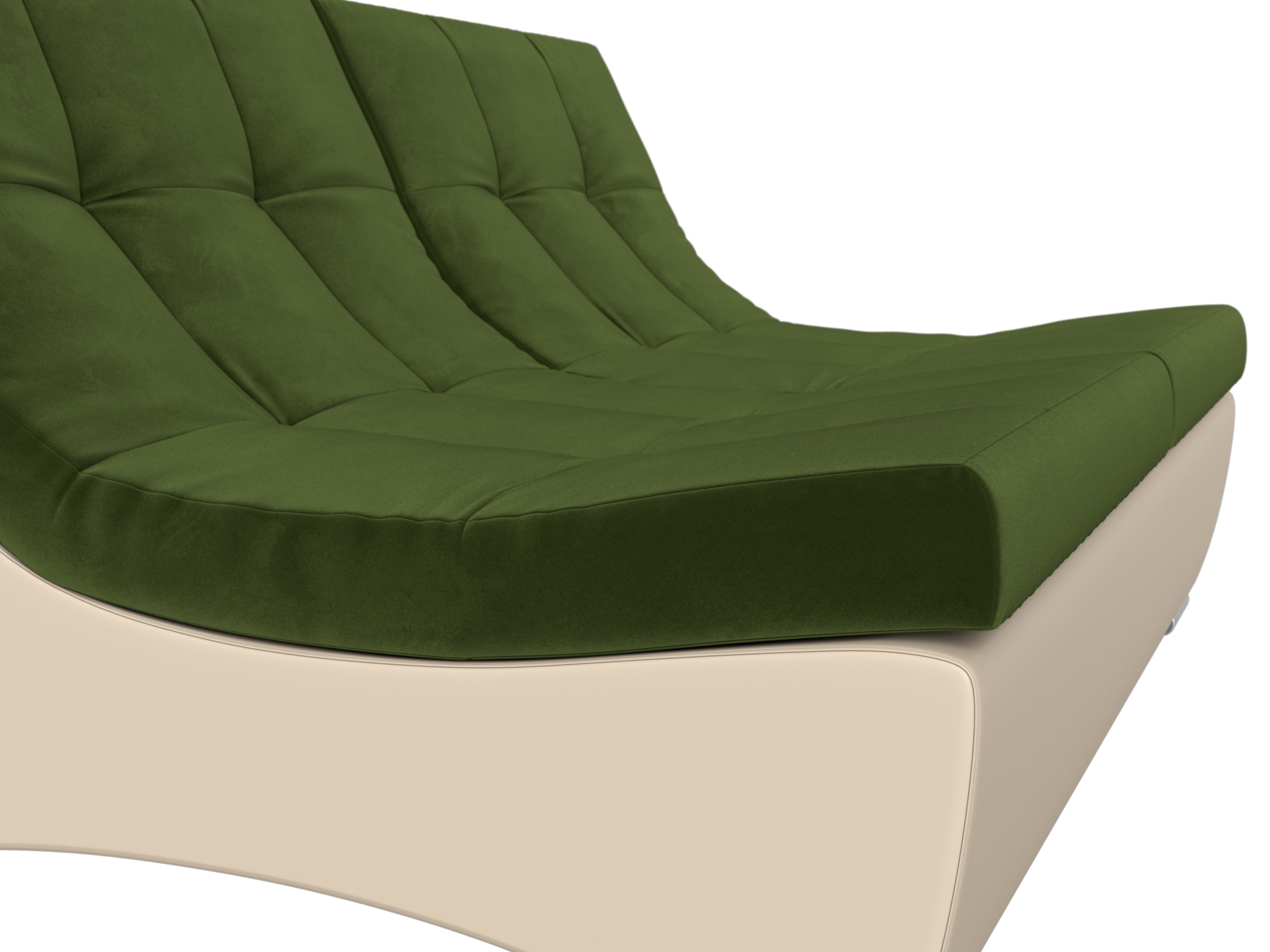 Модуль Монреаль диван (Зеленый\Бежевый)