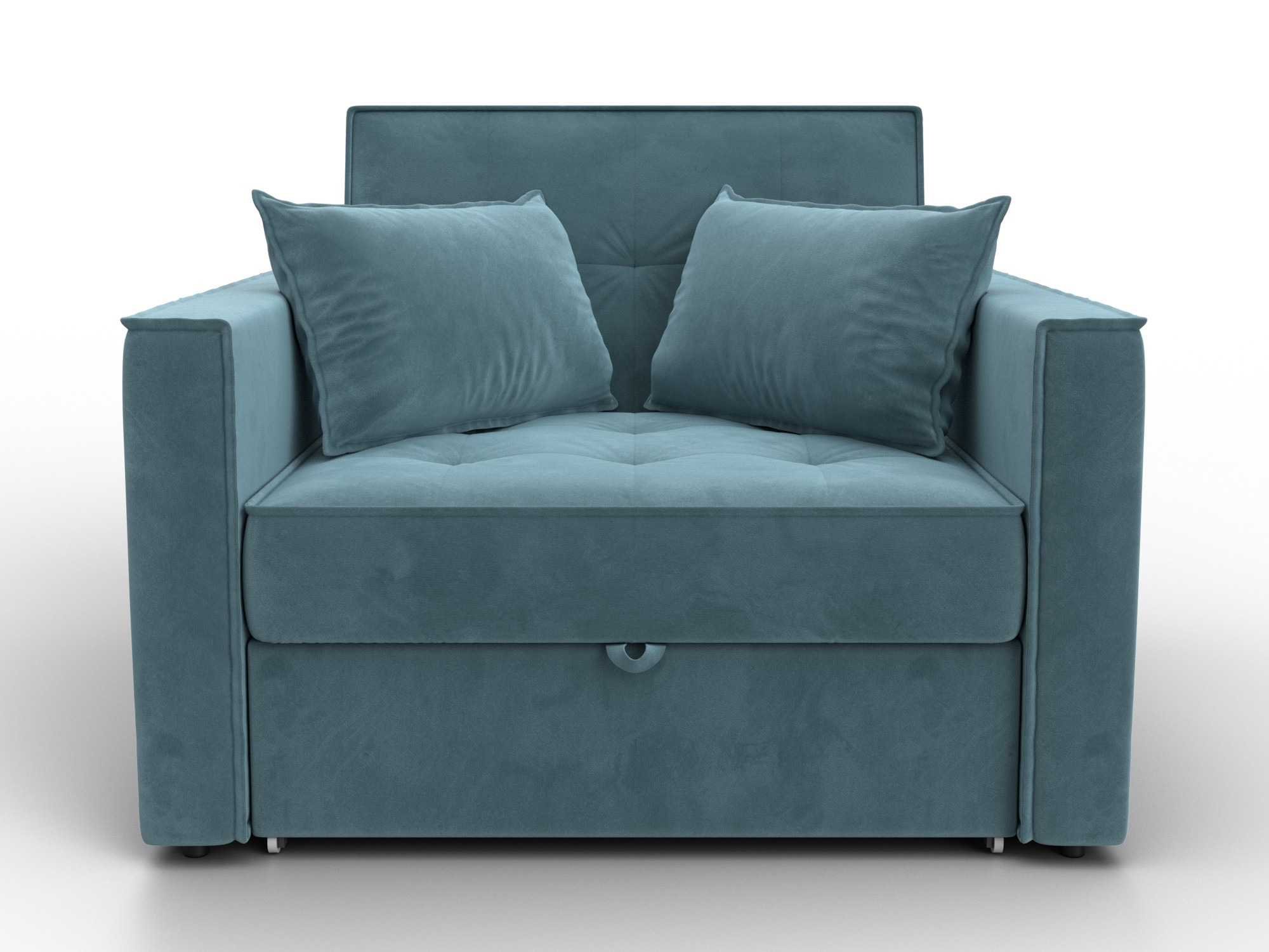 Кресло-кровать Лига-104 (80) ( SEVEN 113 бирюзовый )