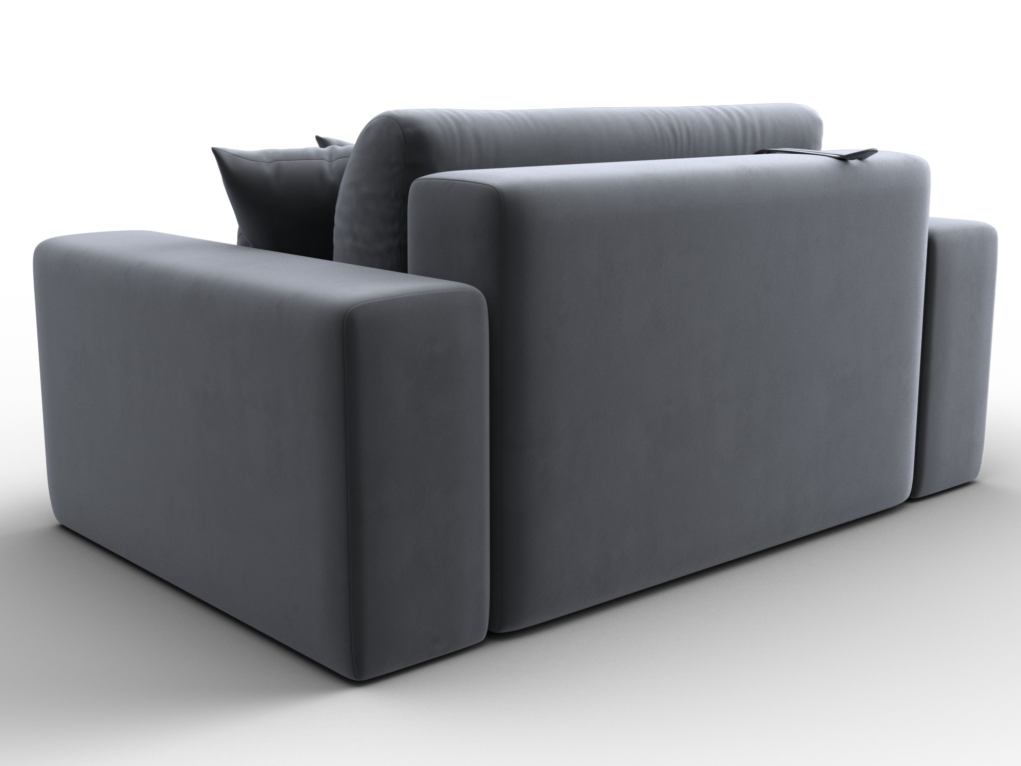 Кресло Лига-036 НПБ ( SEVEN 17 серый )