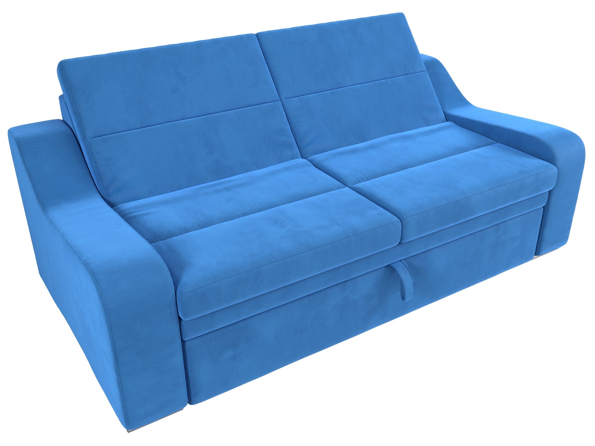 Прямой диван Медиус (Голубой)