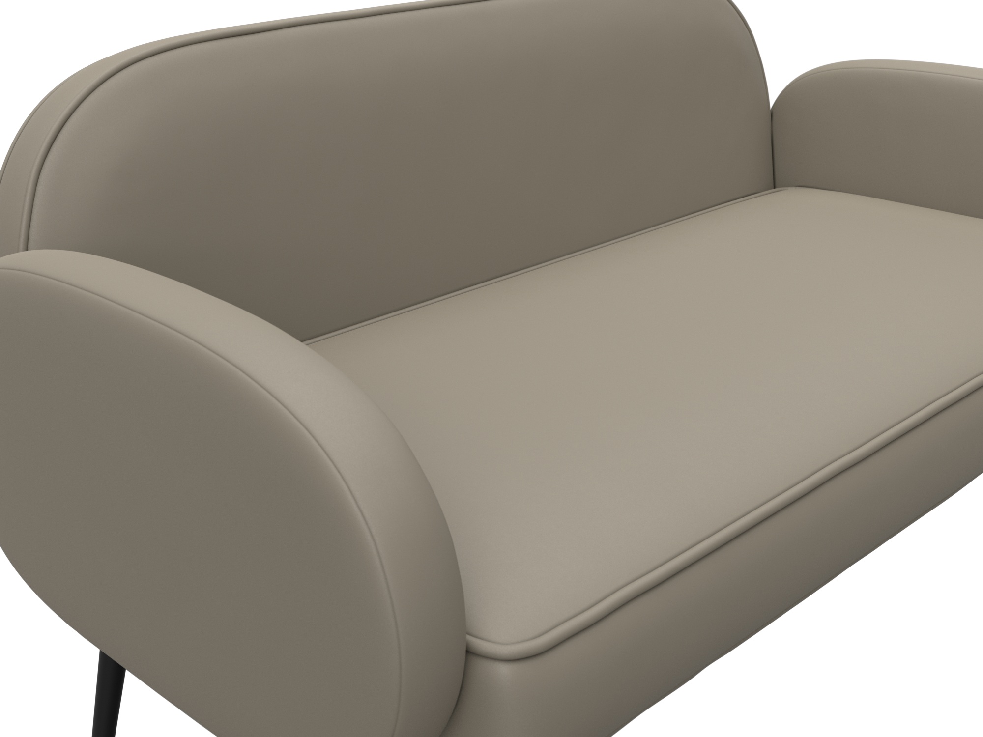 Диван прямой Лига-086 ( GRIFON 04 бежевый )