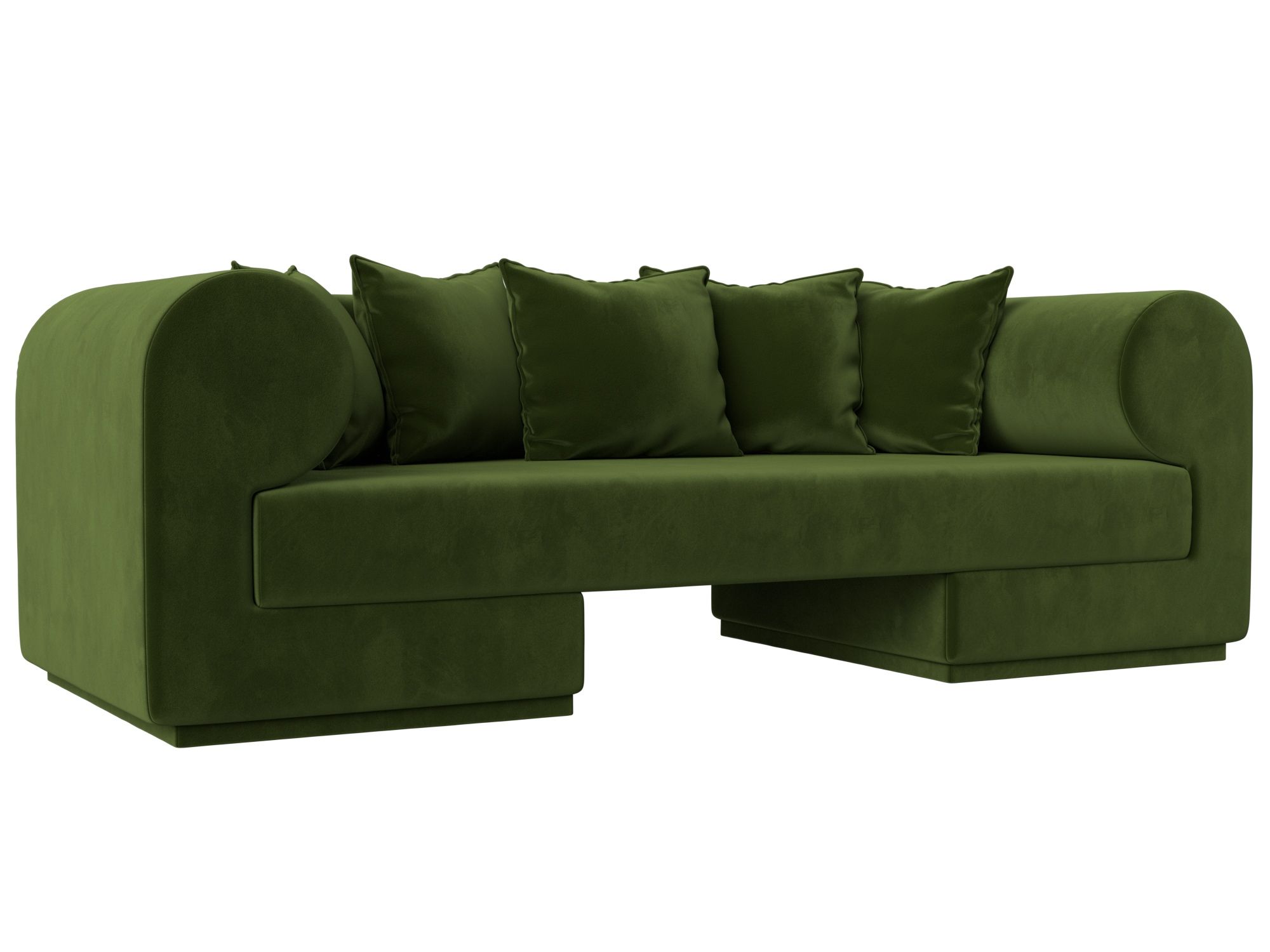 Прямой диван Кипр (Зеленый)