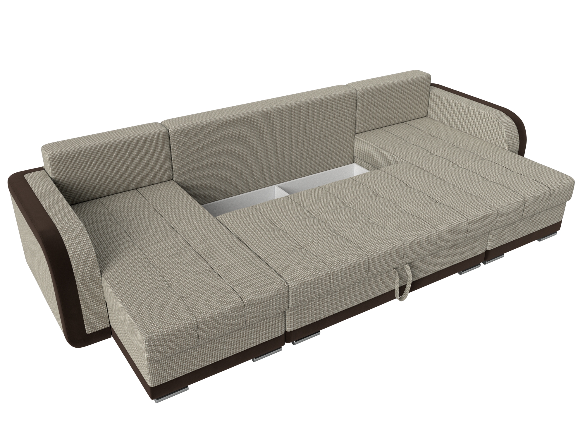 П-образный диван Марсель (Корфу 02\коричневый)